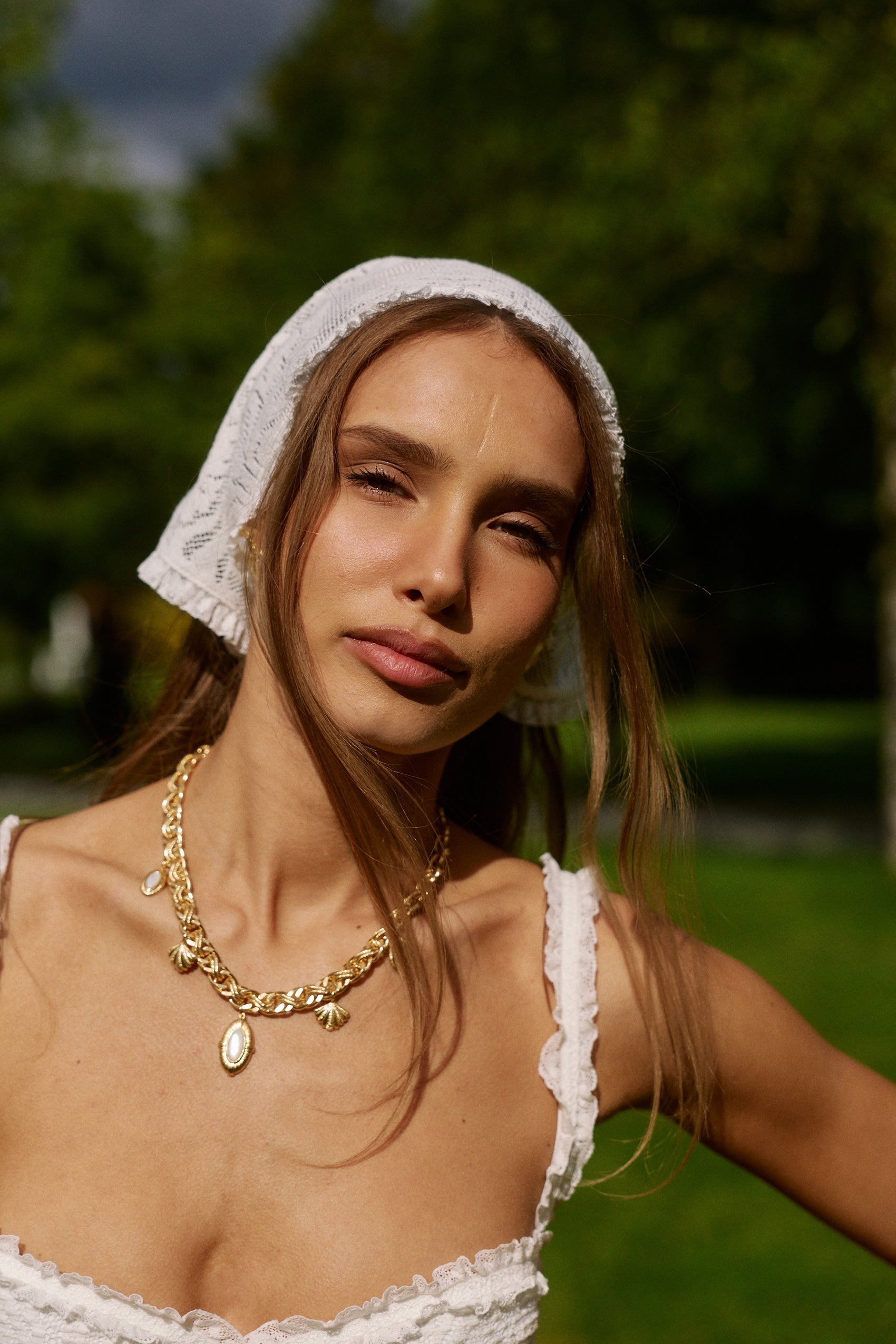 Sorella Necklace in Pearl
