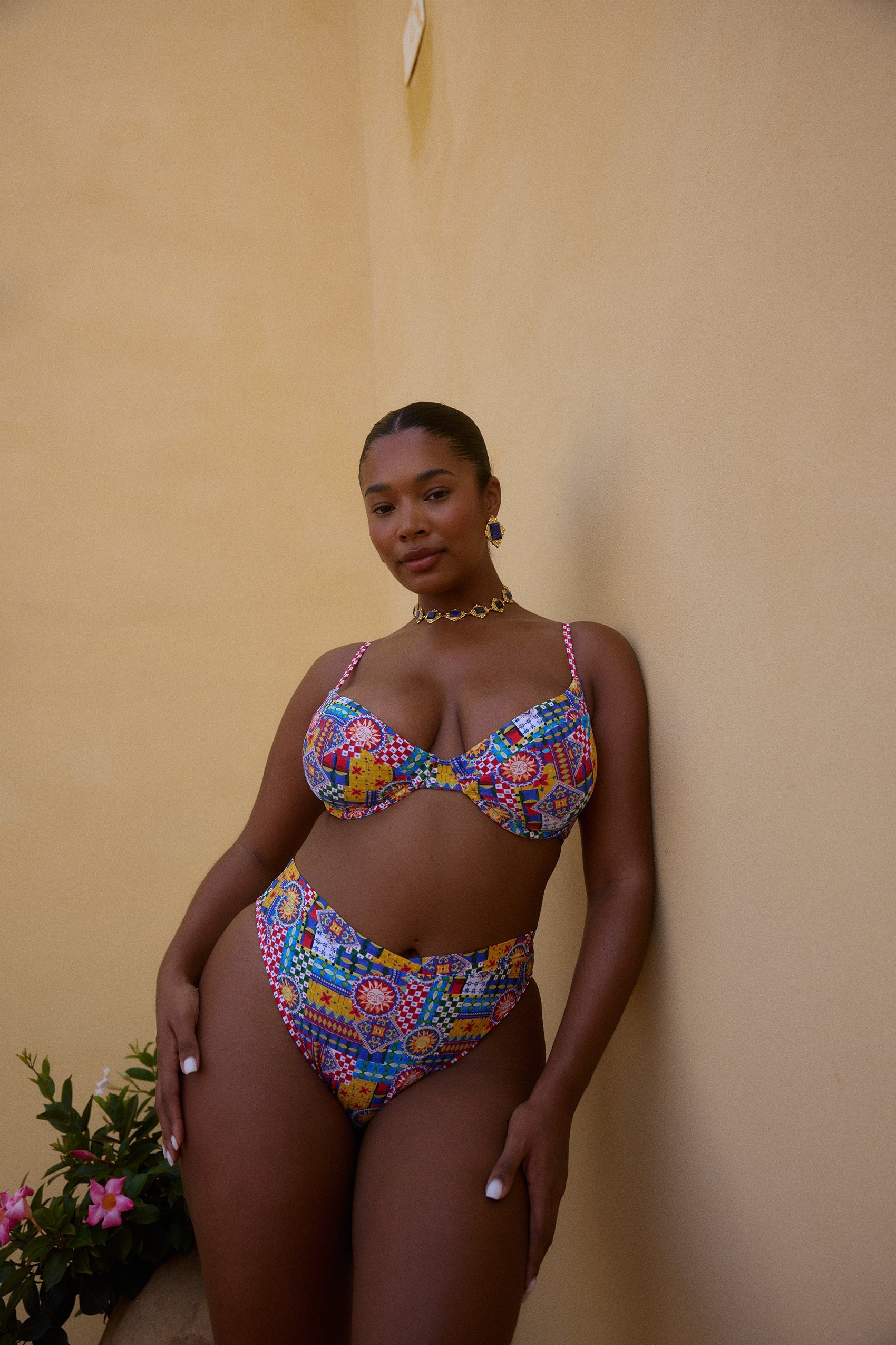 Florence Bikini Bottom in Taormina