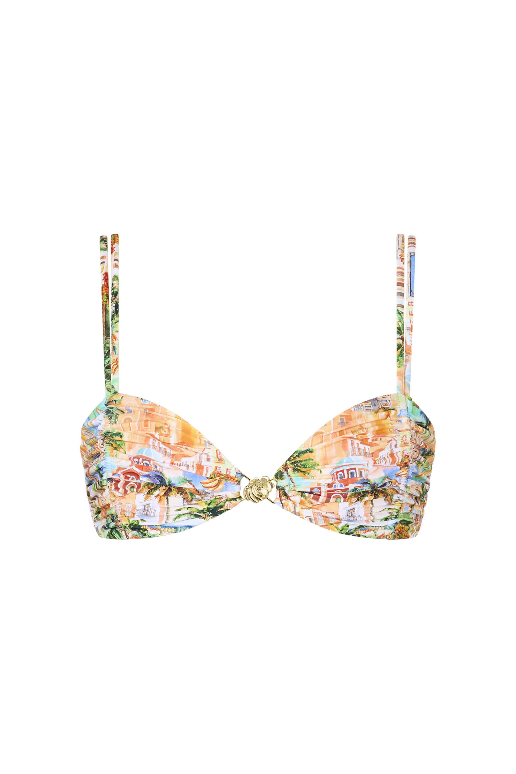 Ischia Bikini Top in Cartagena