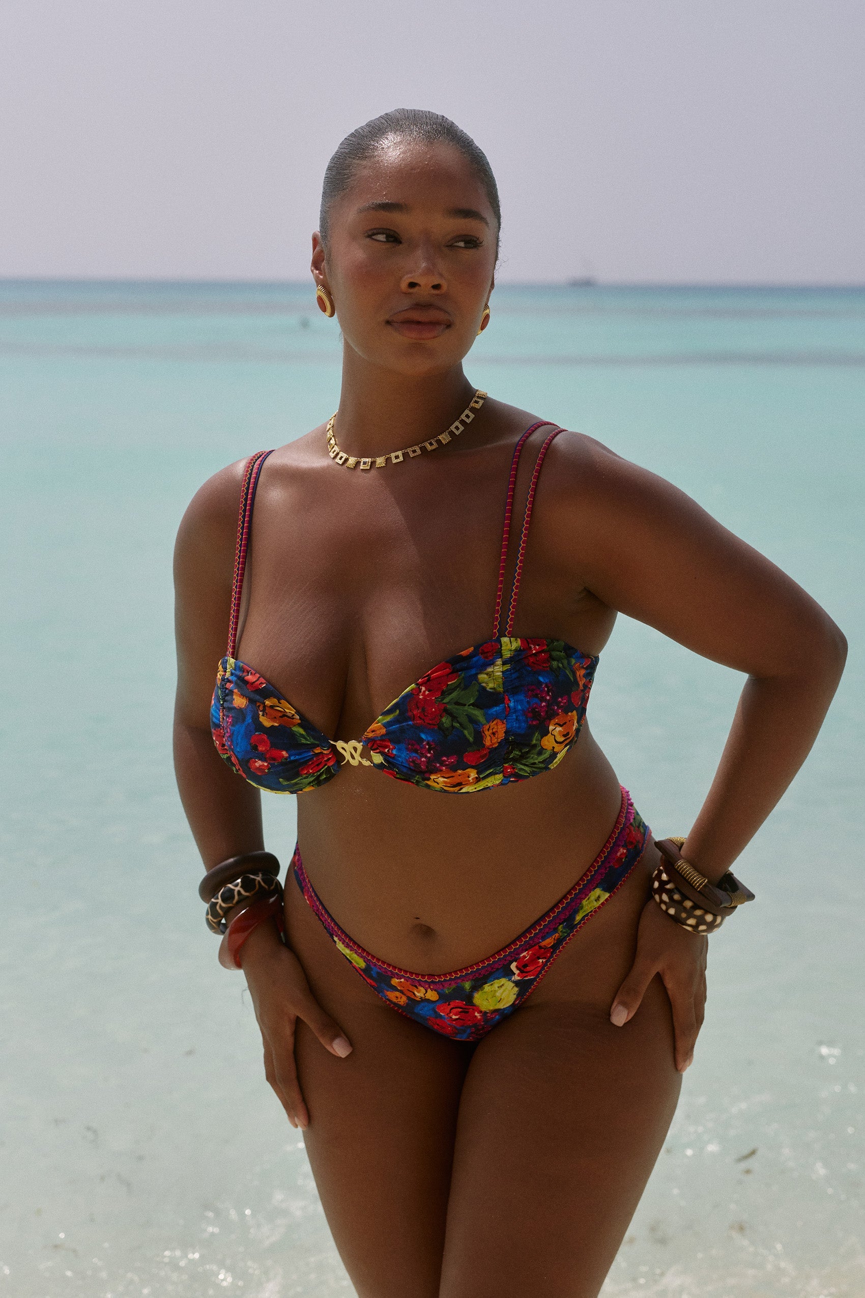Ischia Bikini Top in Ayana