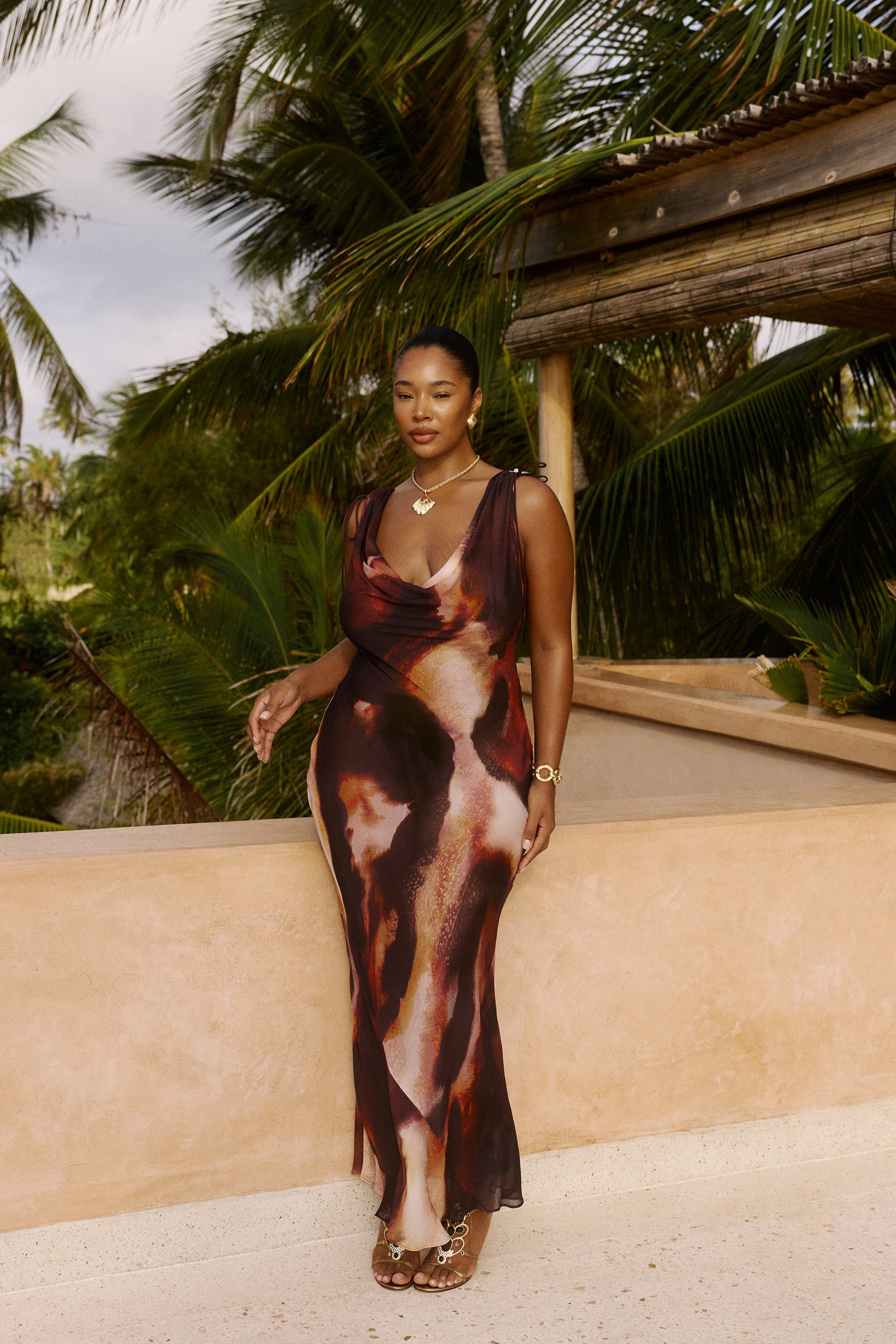 Andressa Dress in Sarabi