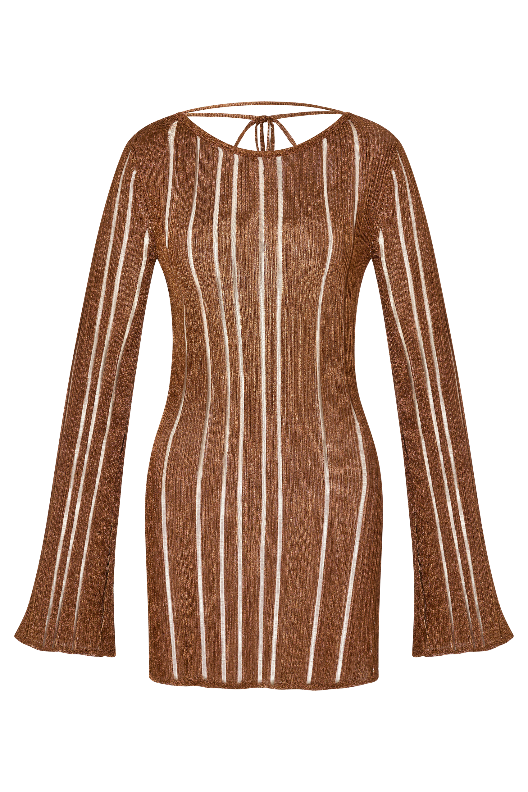 Sapzurro Knit Mini Dress in Sombra