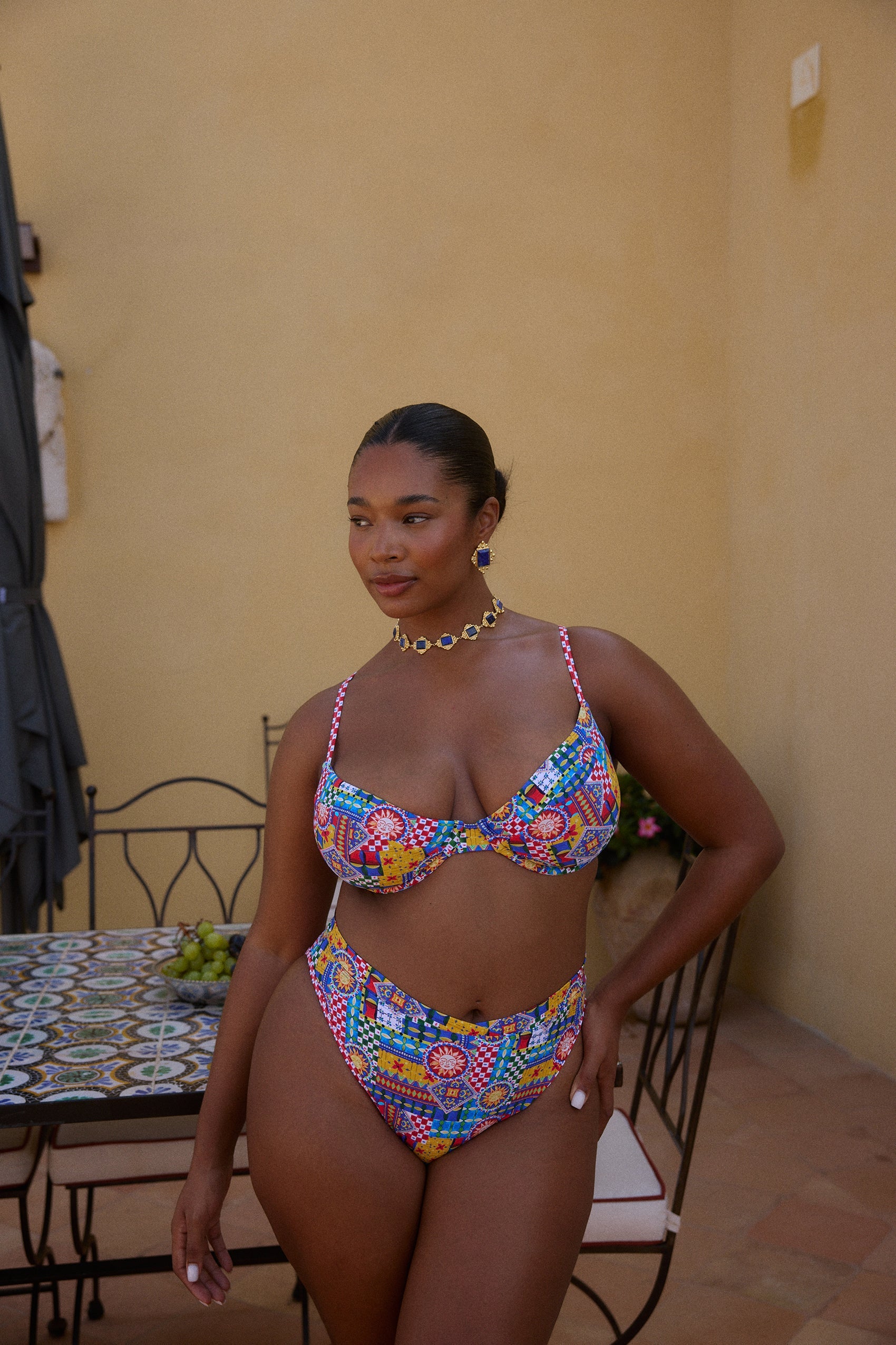 Florence Bikini Bottom in Taormina