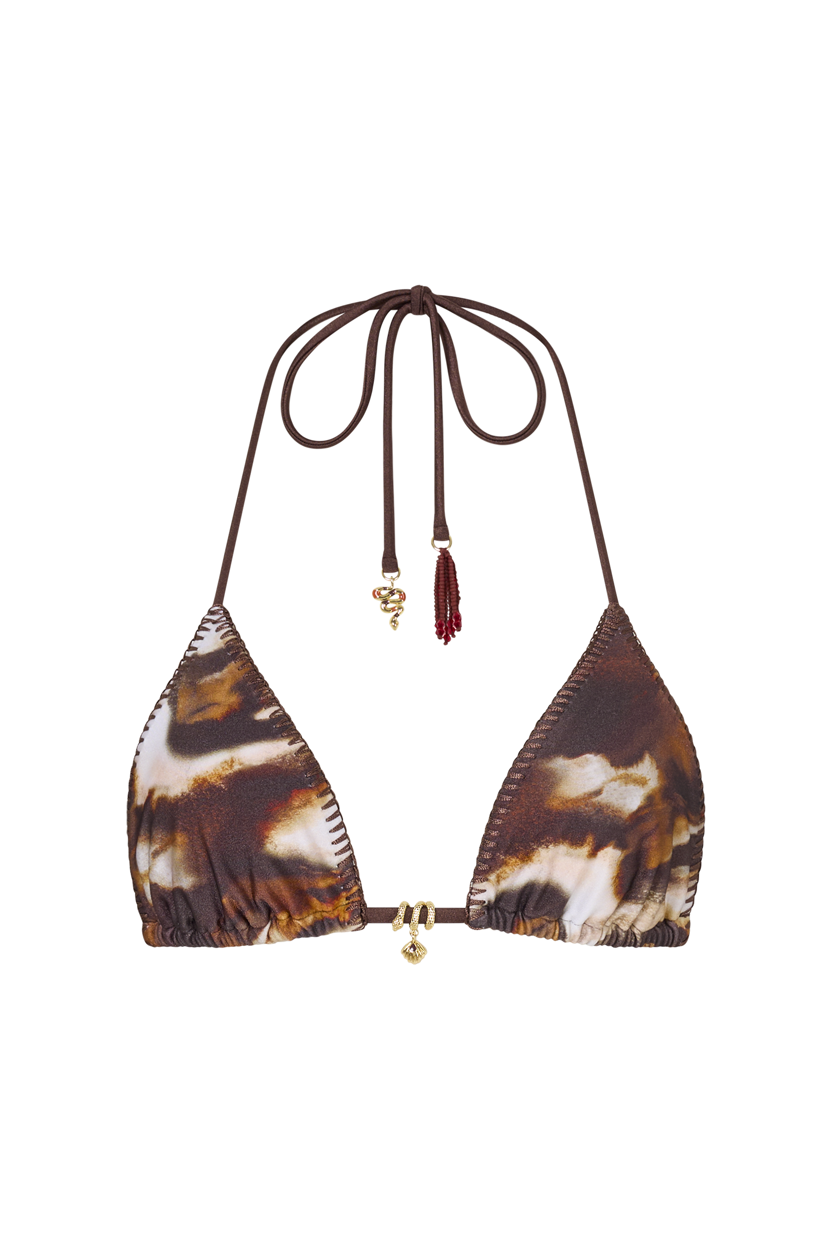 Badalona Bikini Top in Sarabi