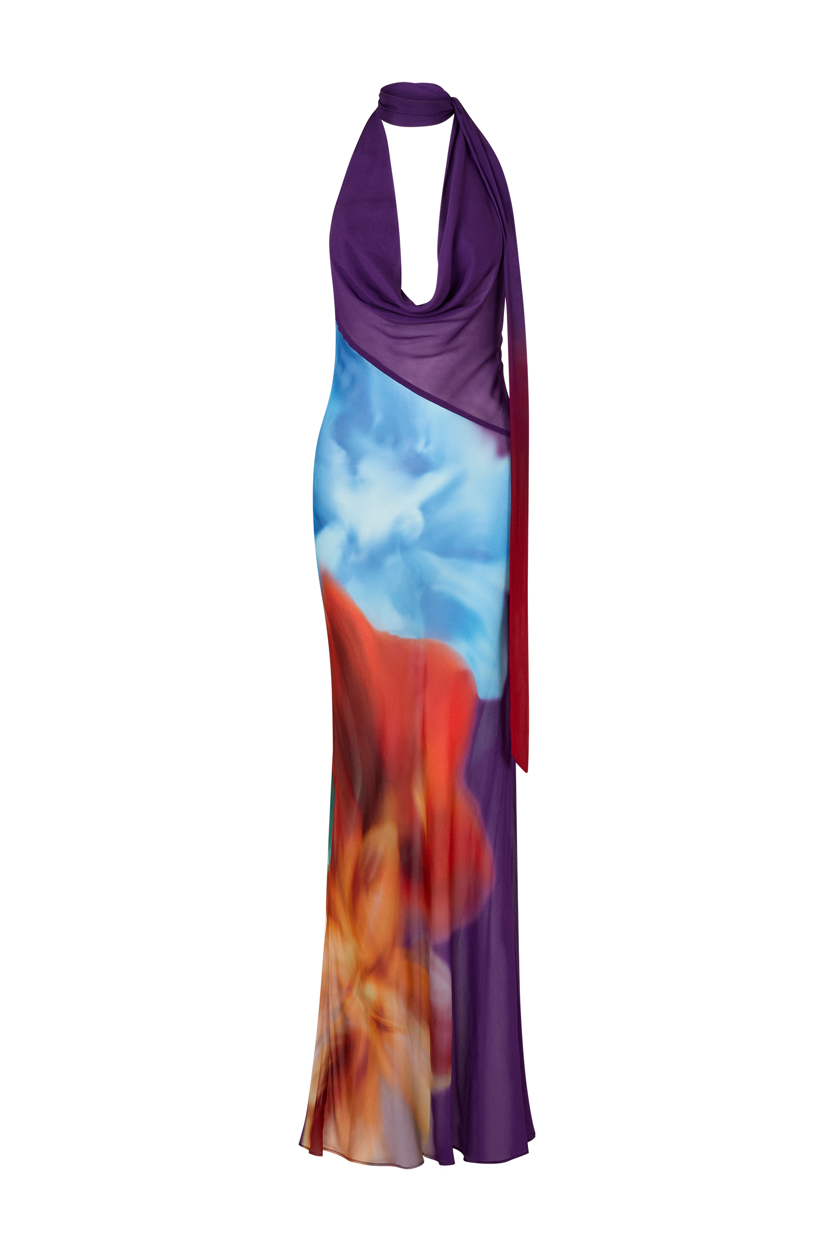 Elysian Maxi Dress in Aurora