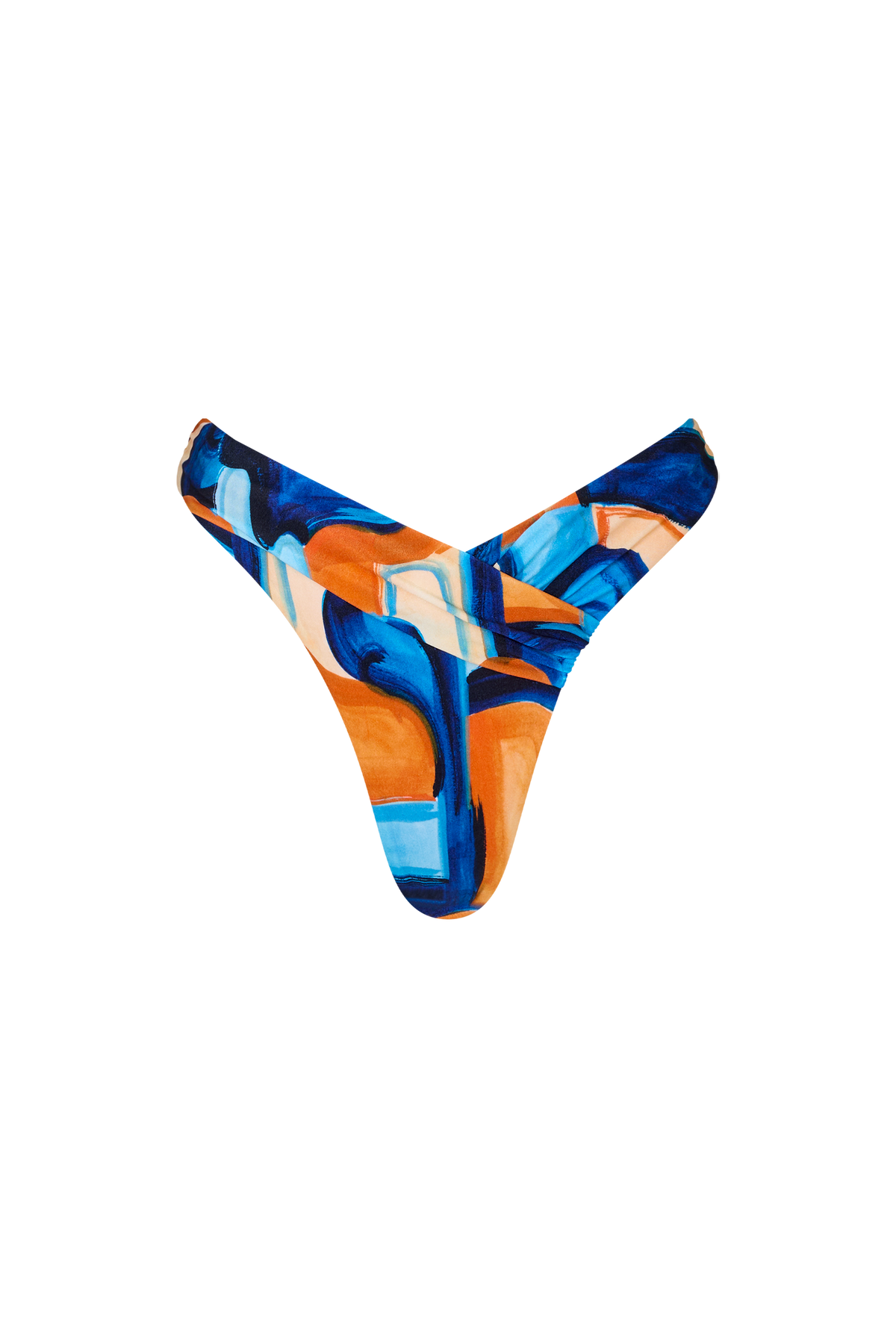 Corfu Bikini Bottom in Azul