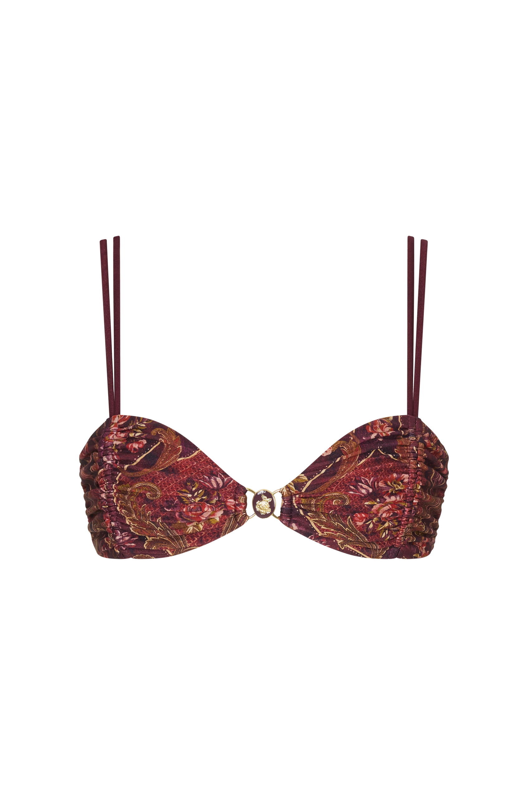 Ischia Bikini Top in Rosetta