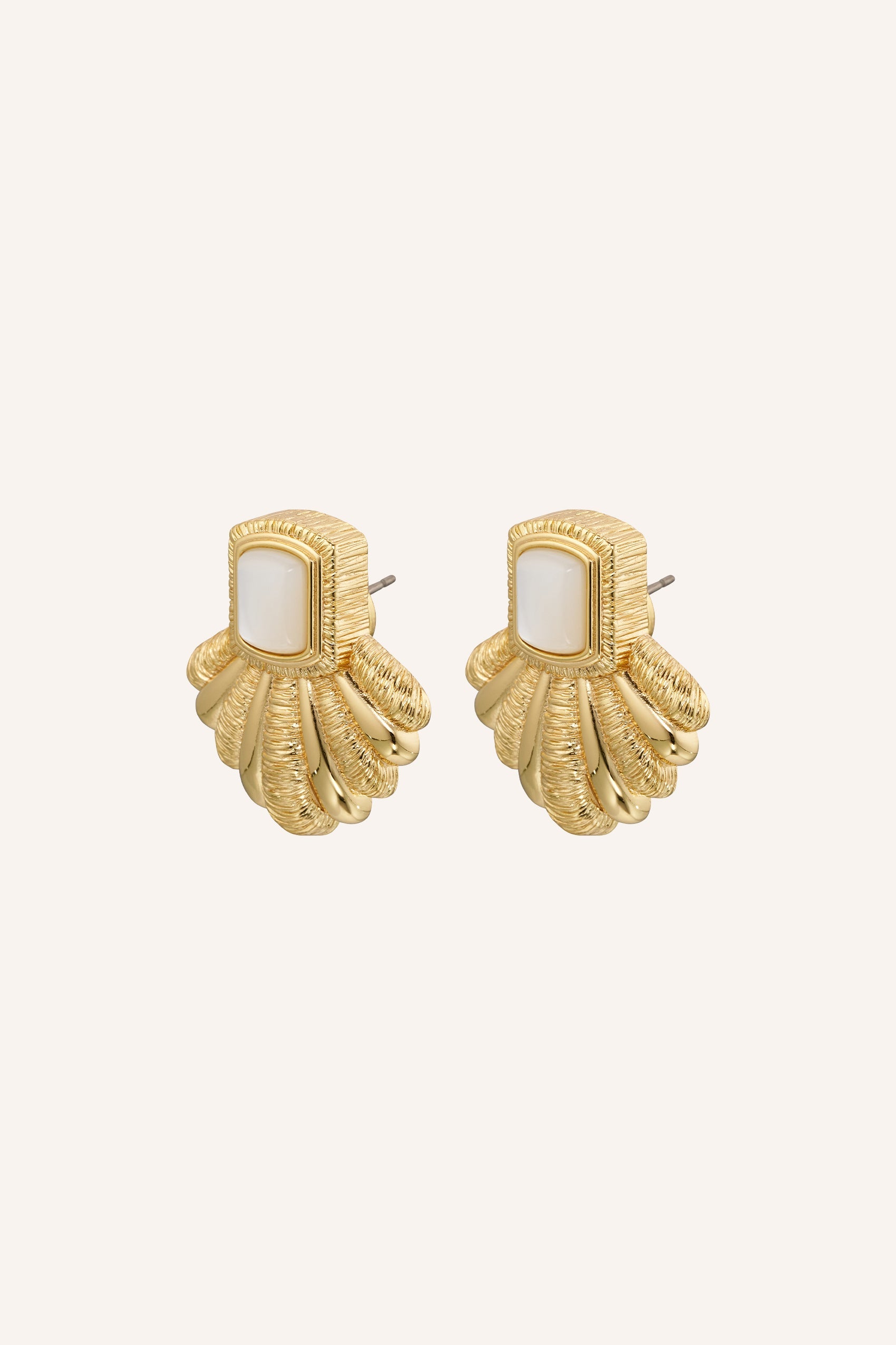 Mirae Earrings in Pearl