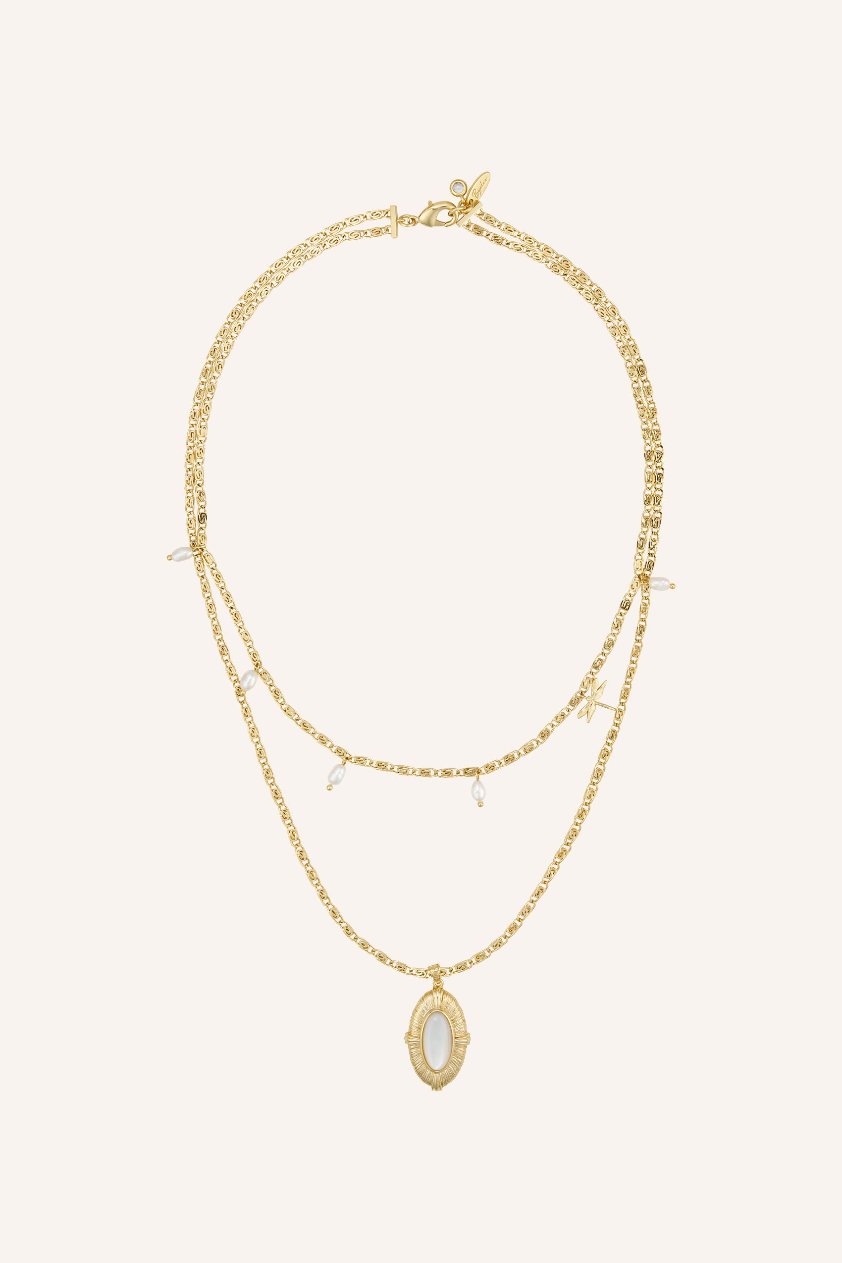 Mirae Necklace in Pearl