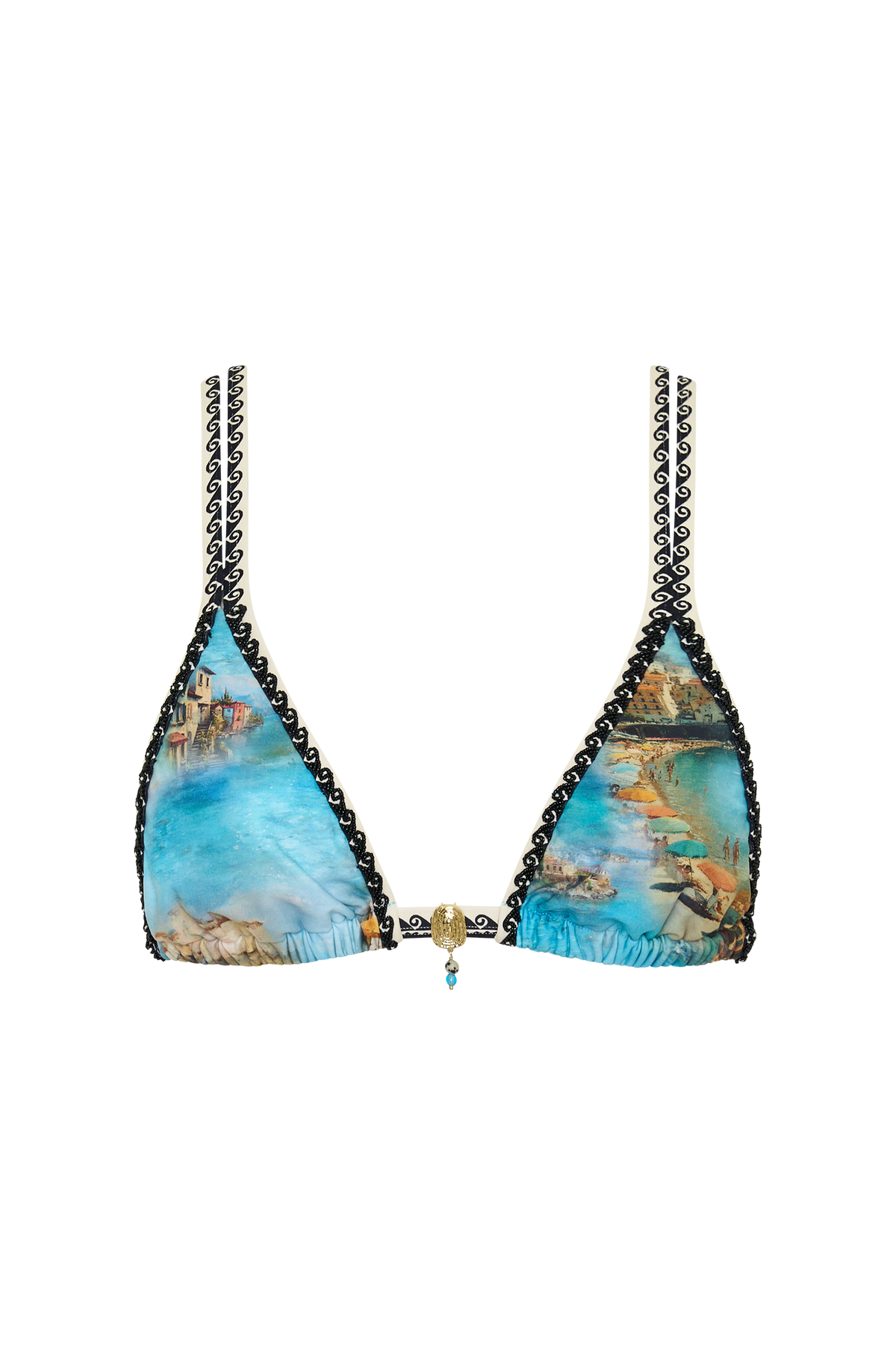 Prague Bikini Top in Cartolina