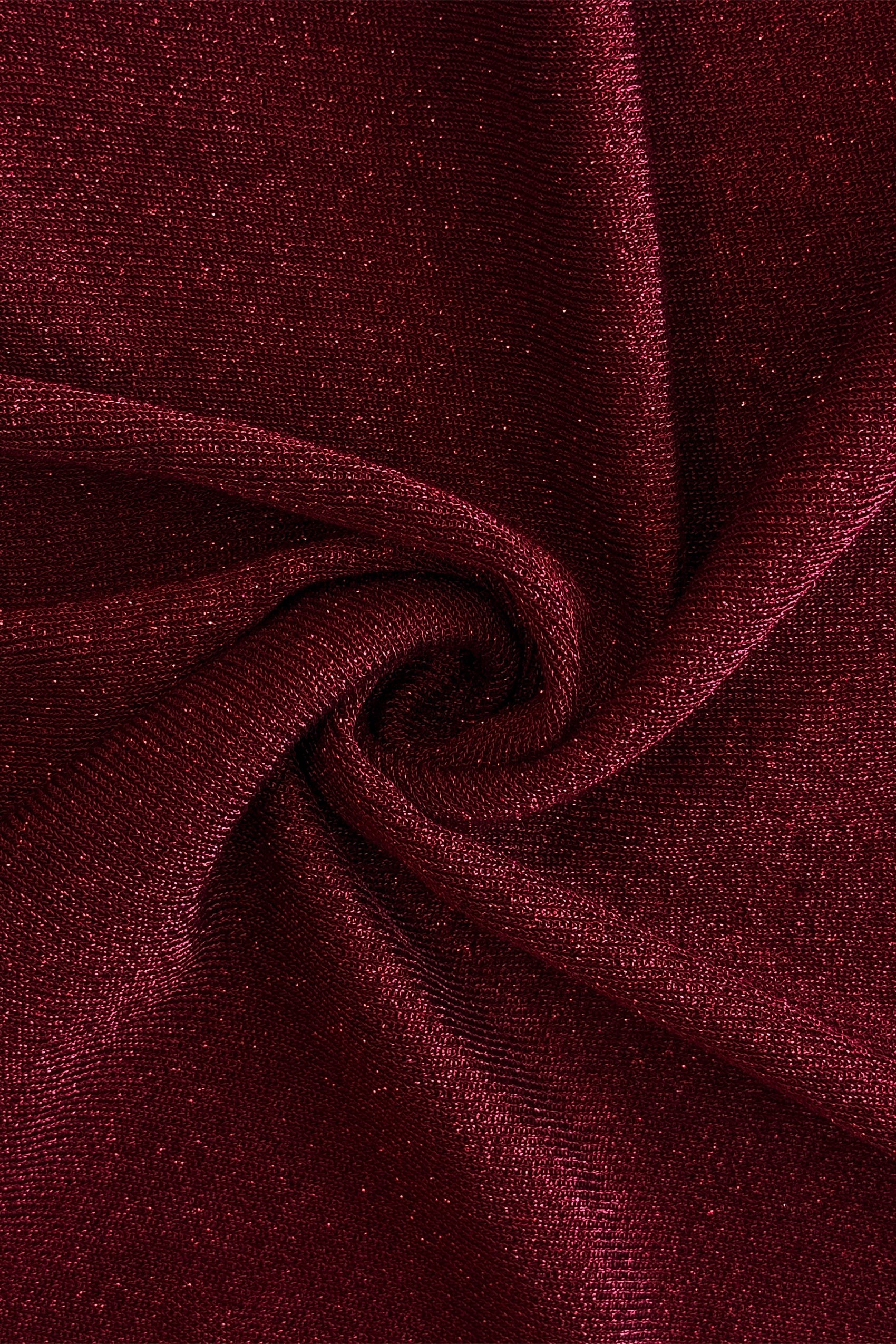 Zaria Knit Skirt in Sangria