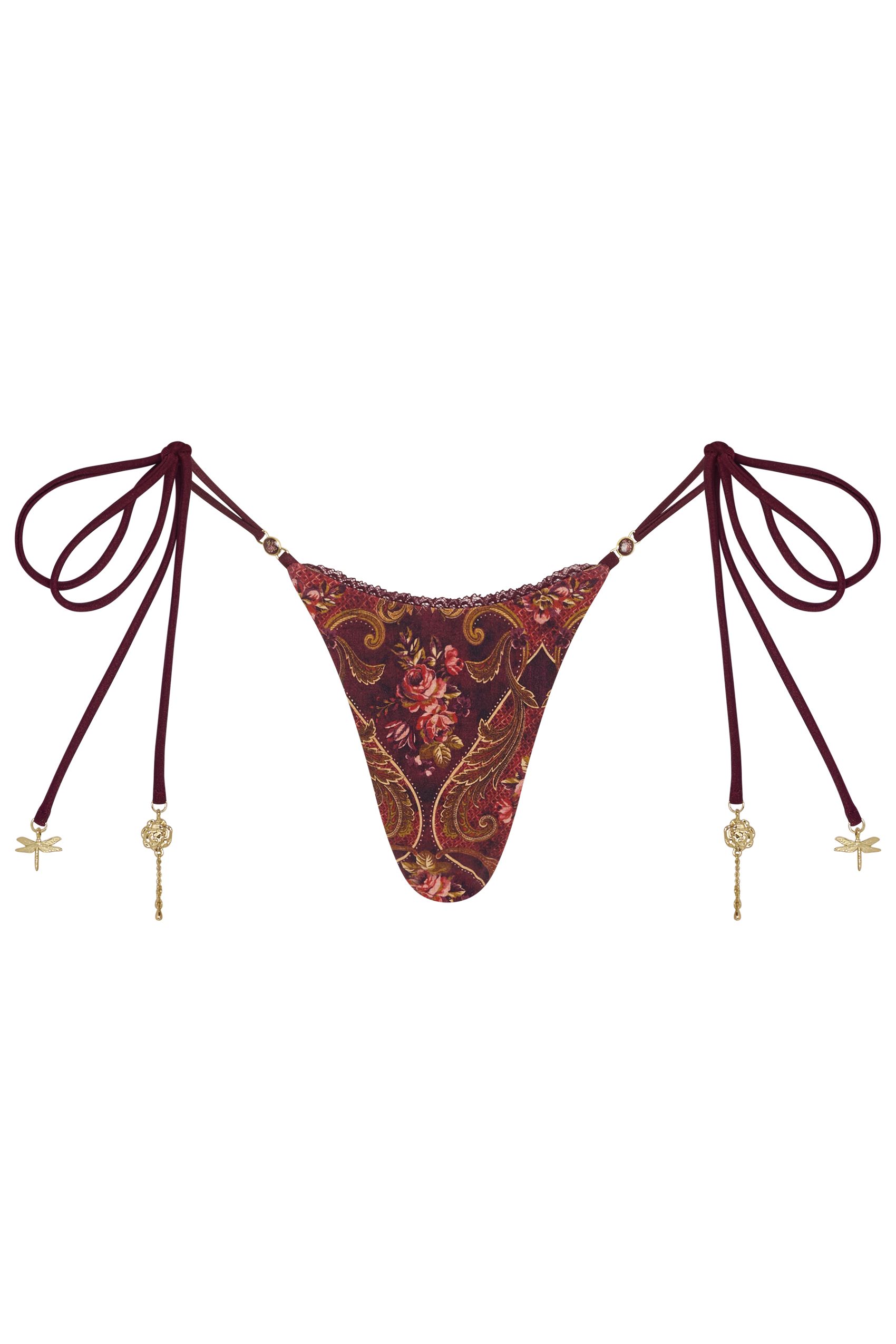 Sienna Bikini Bottom in Rosetta