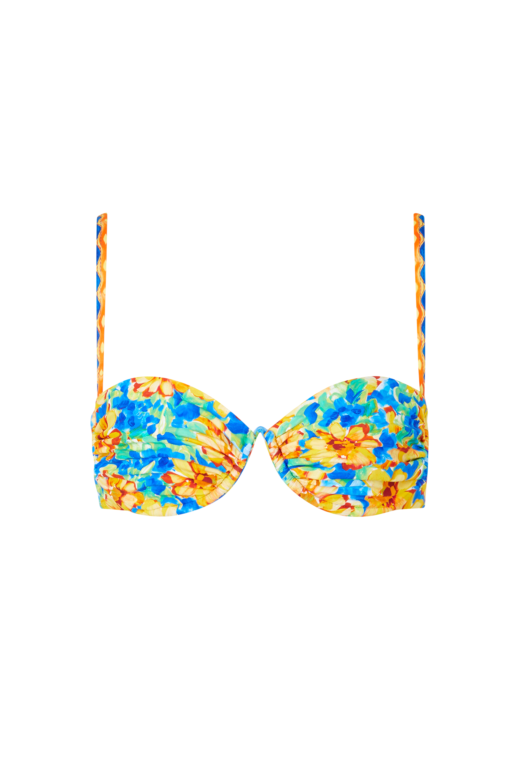 Riviera Bikini Top in Chrysanthe