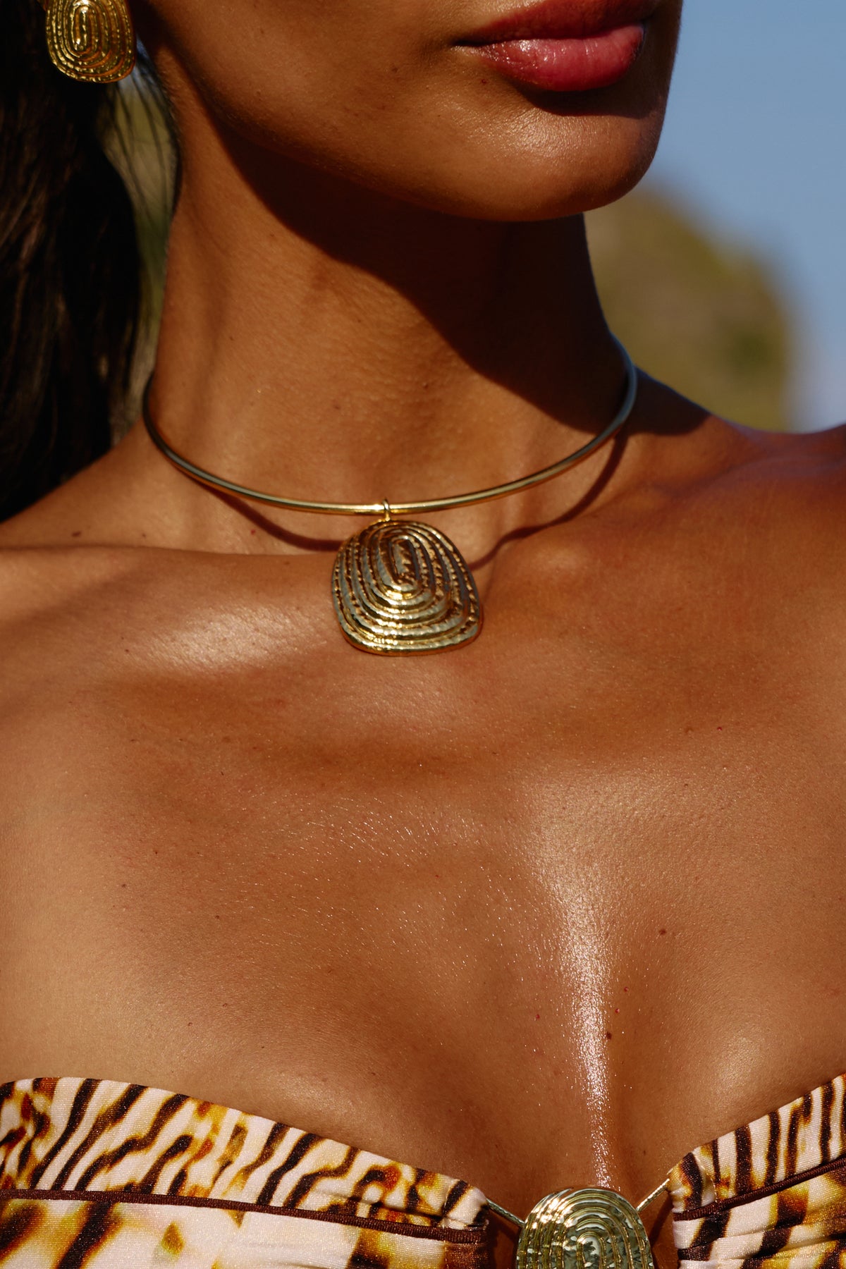 Palazzo Torque Necklace