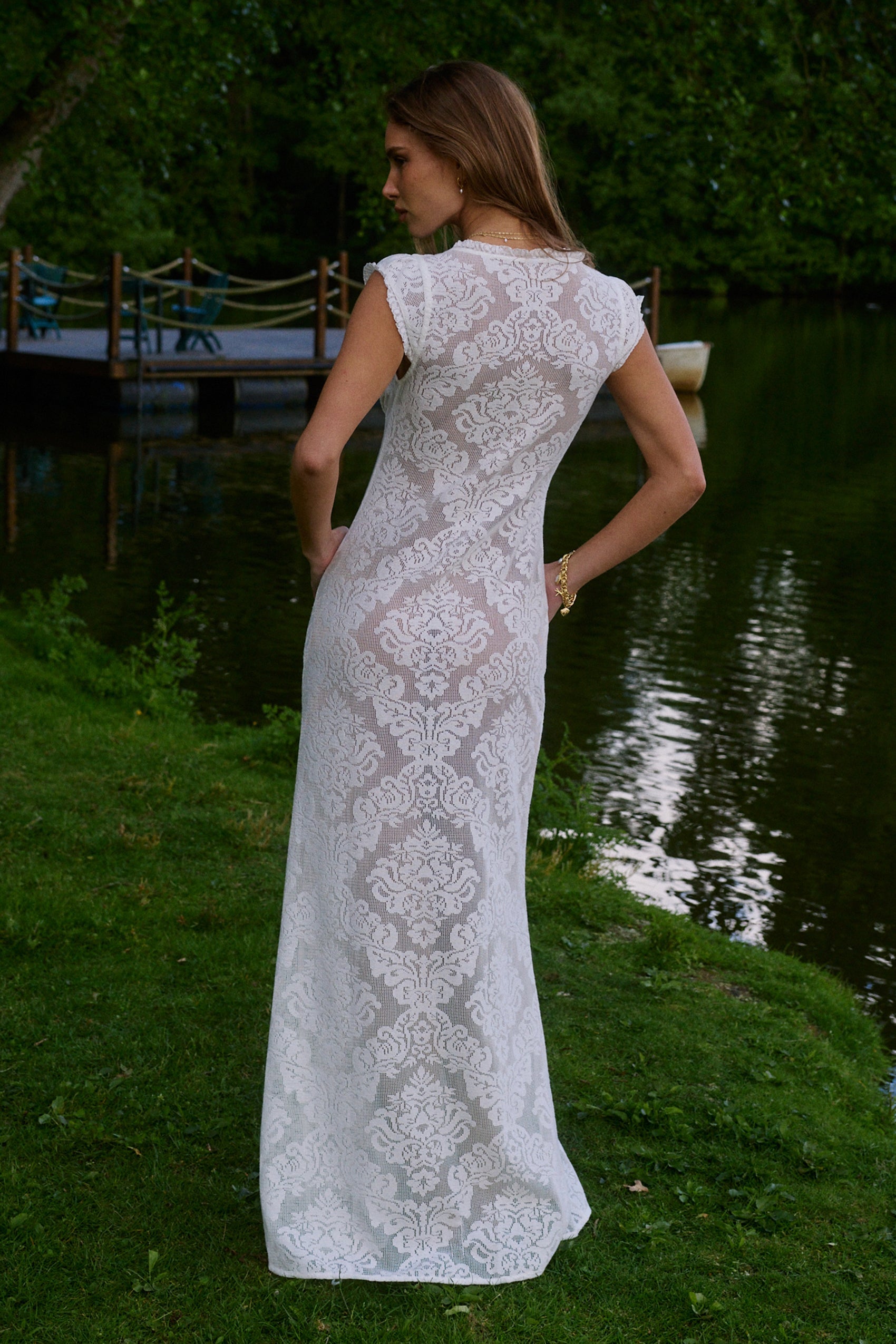 Aloura Maxi Dress in Lumiere