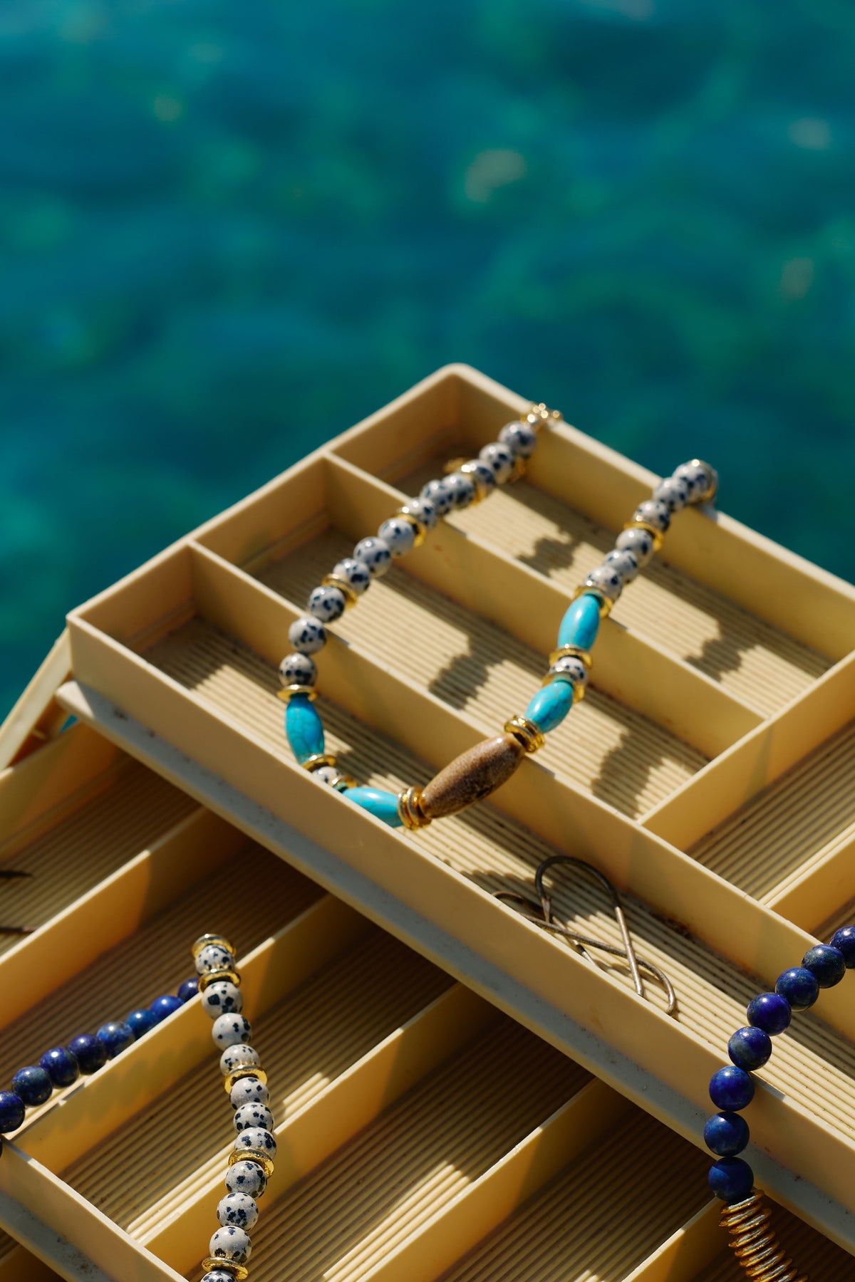 Salinara Beaded Turquoise Necklace