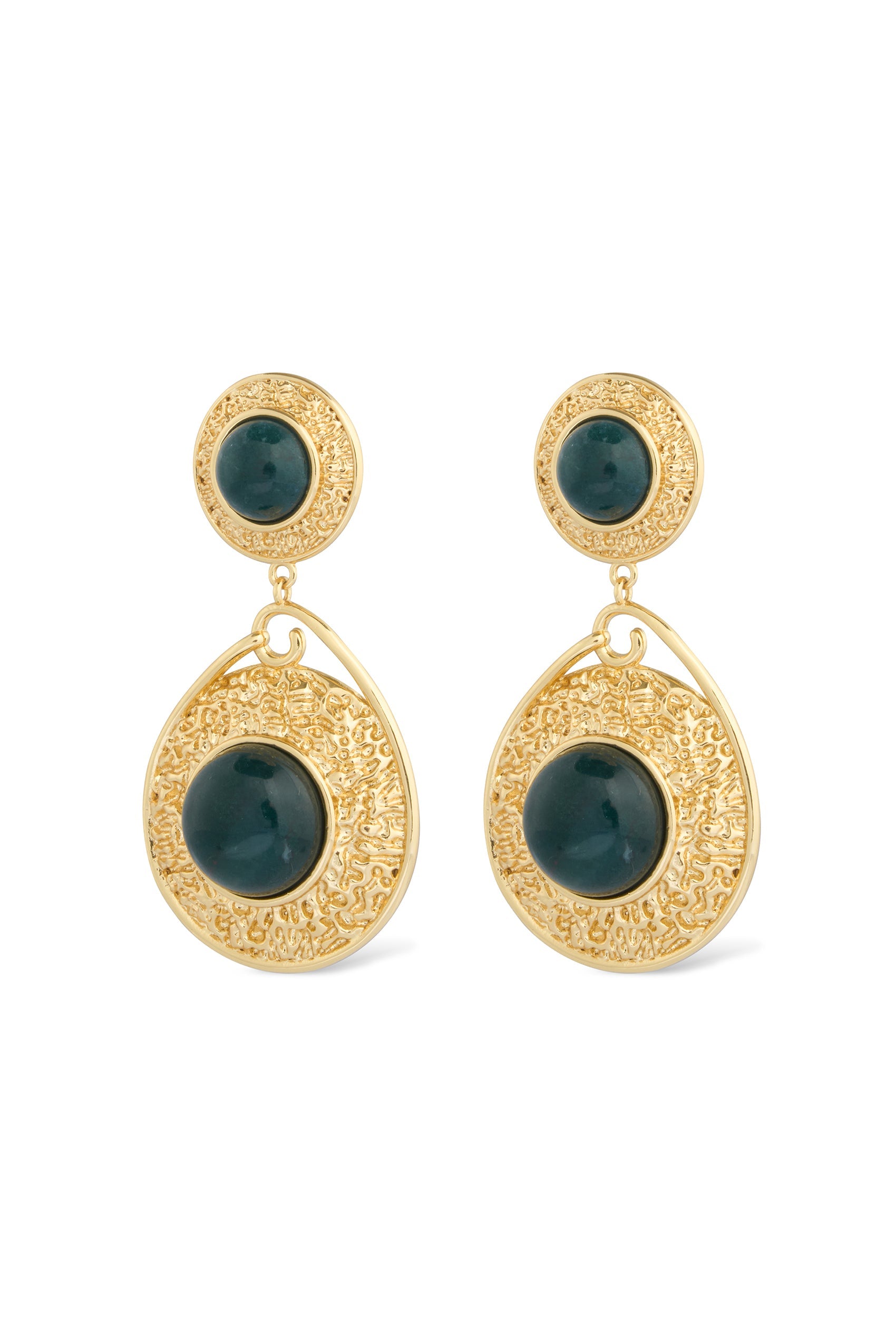 Copacabana Earrings in Indian Agate