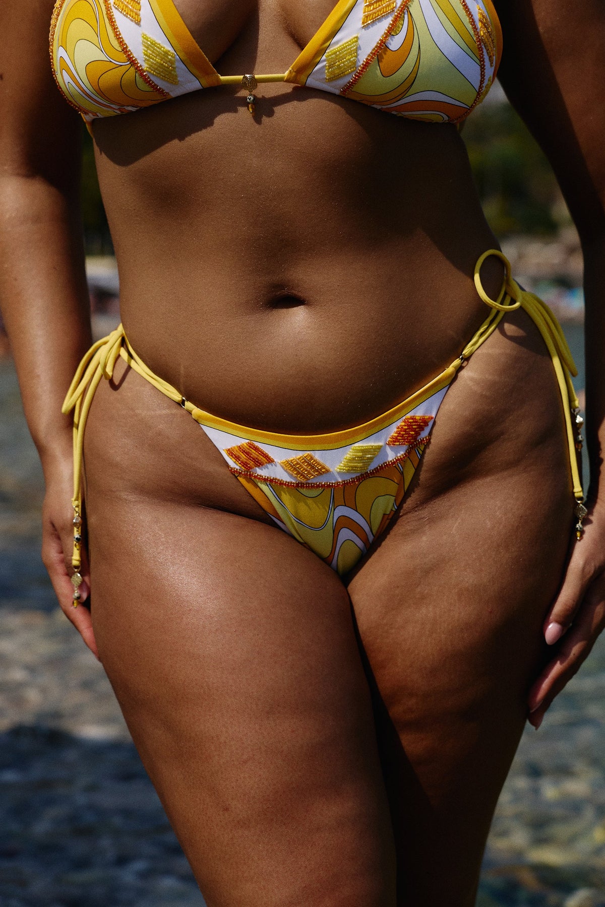 Sienna Bikini Bottom in Massimo
