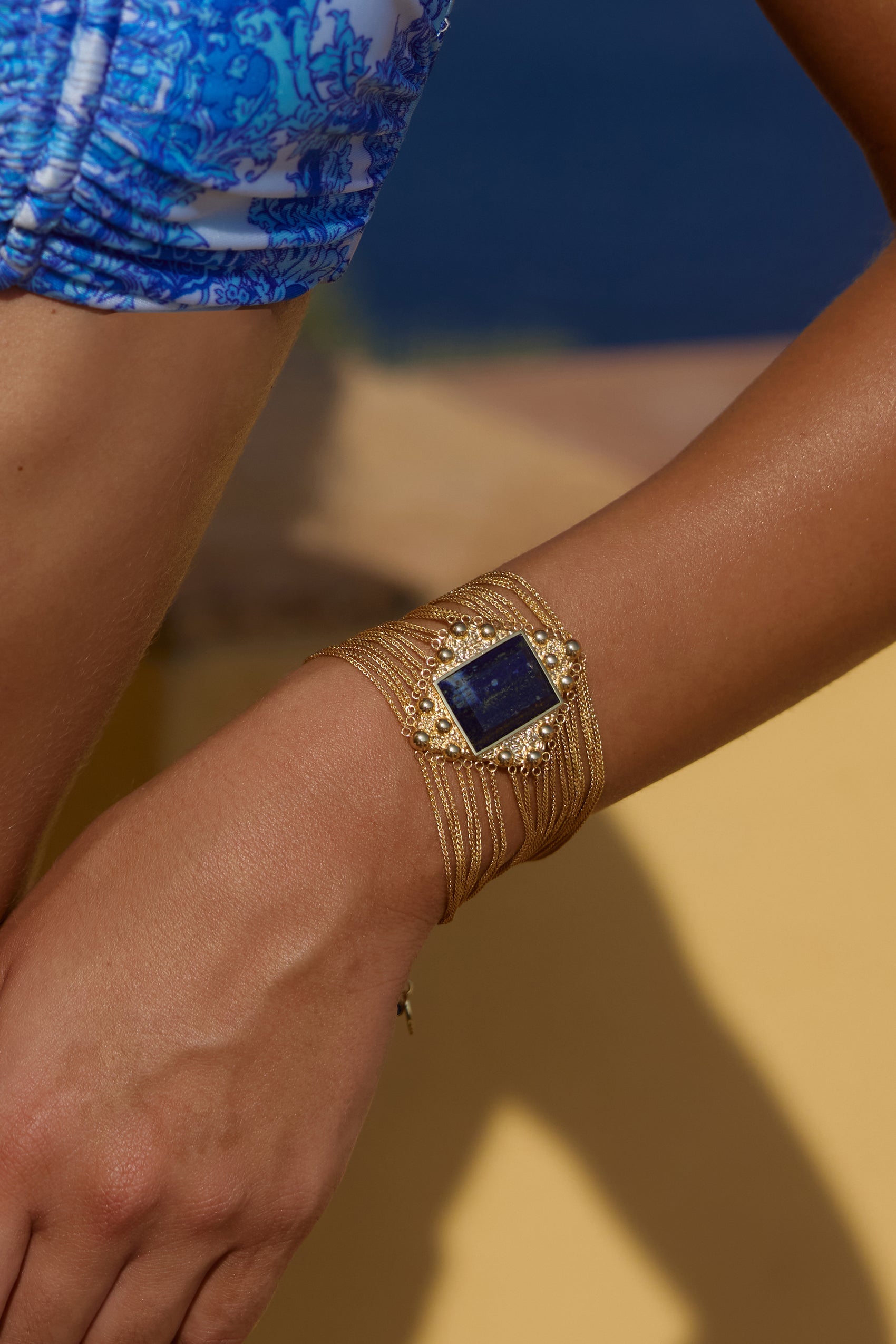 Taormina Bracelet in Lapis Lazuli