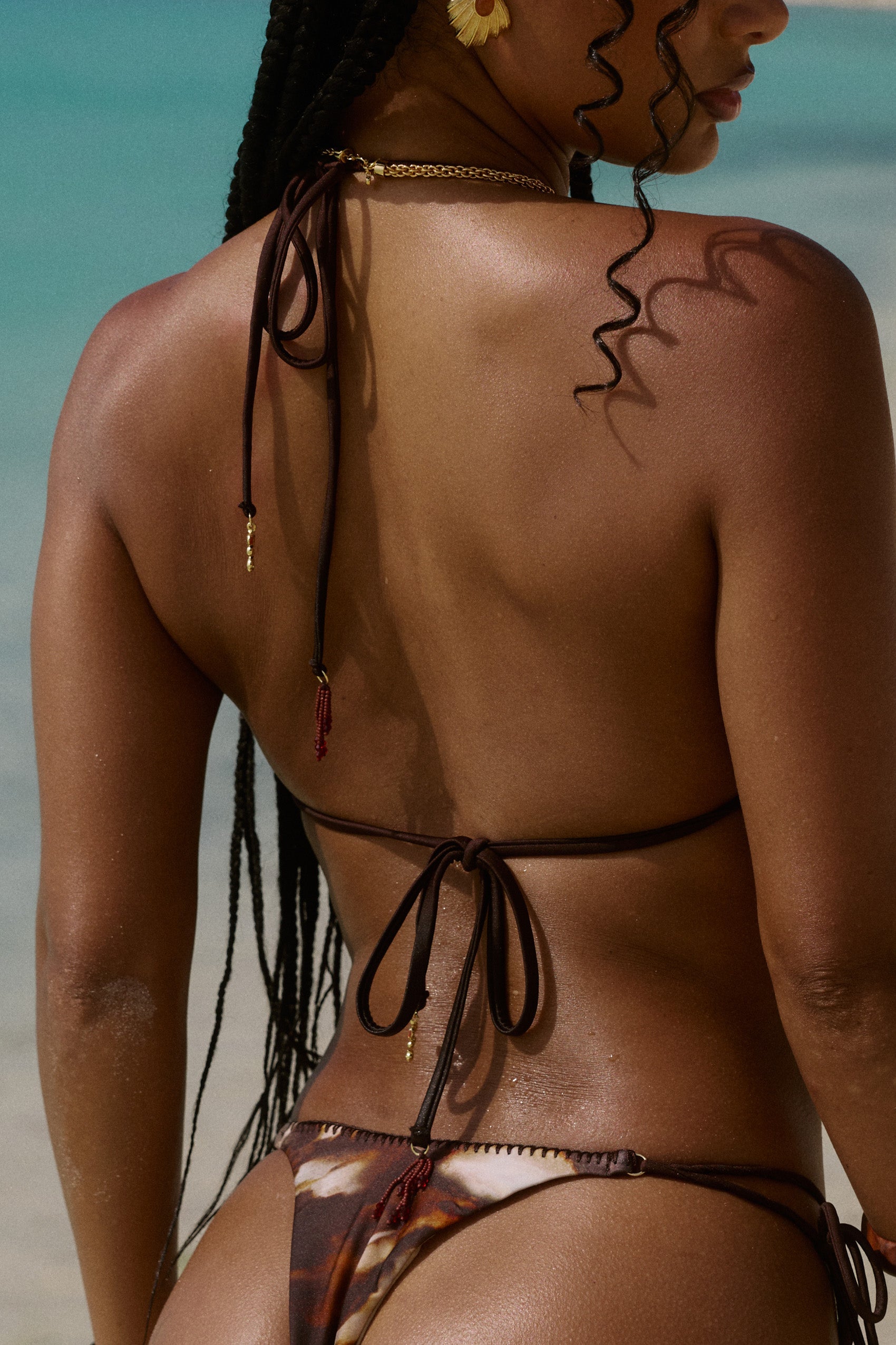 Badalona Bikini Top in Sarabi