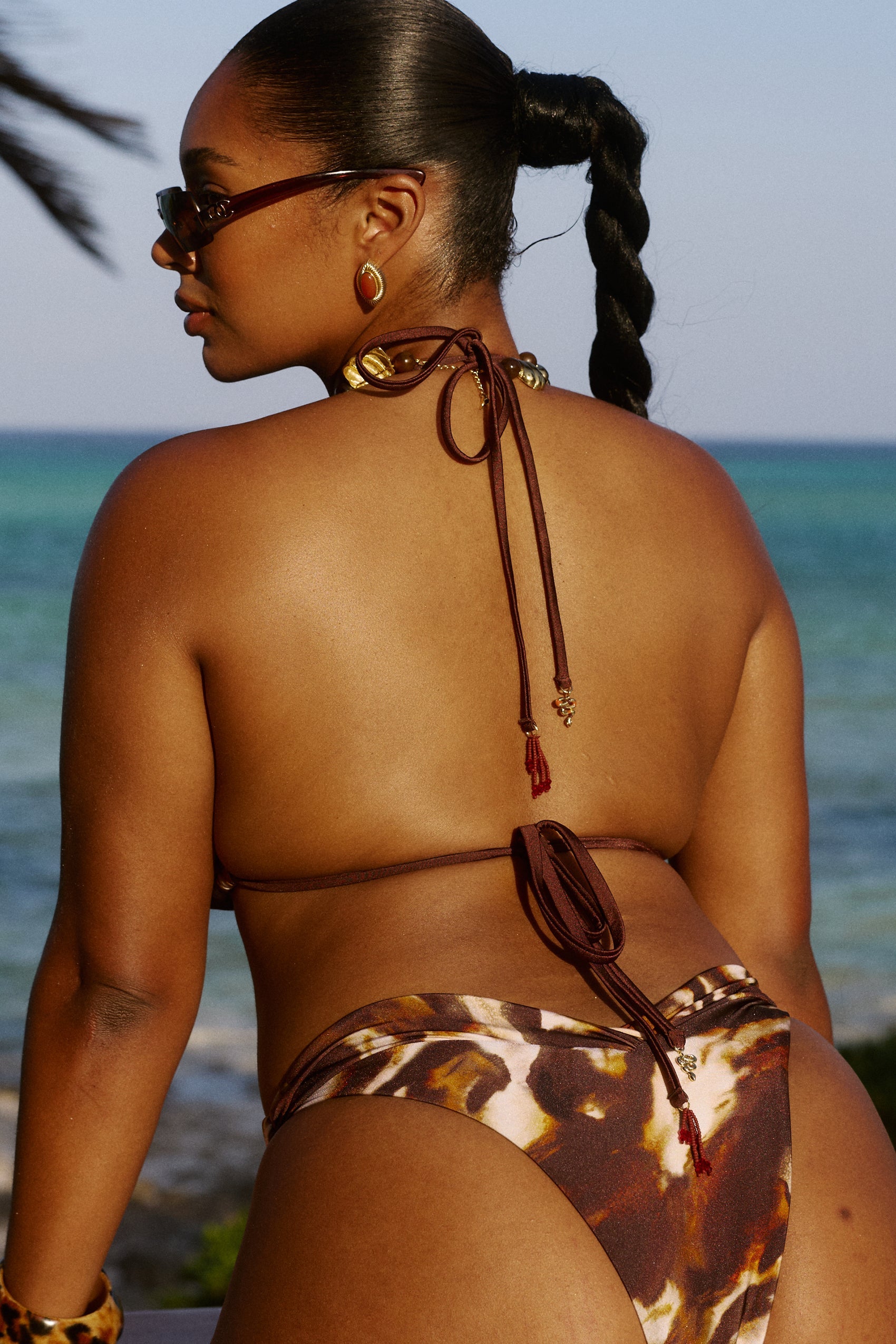 Rhodes Bikini Top in Sarabi