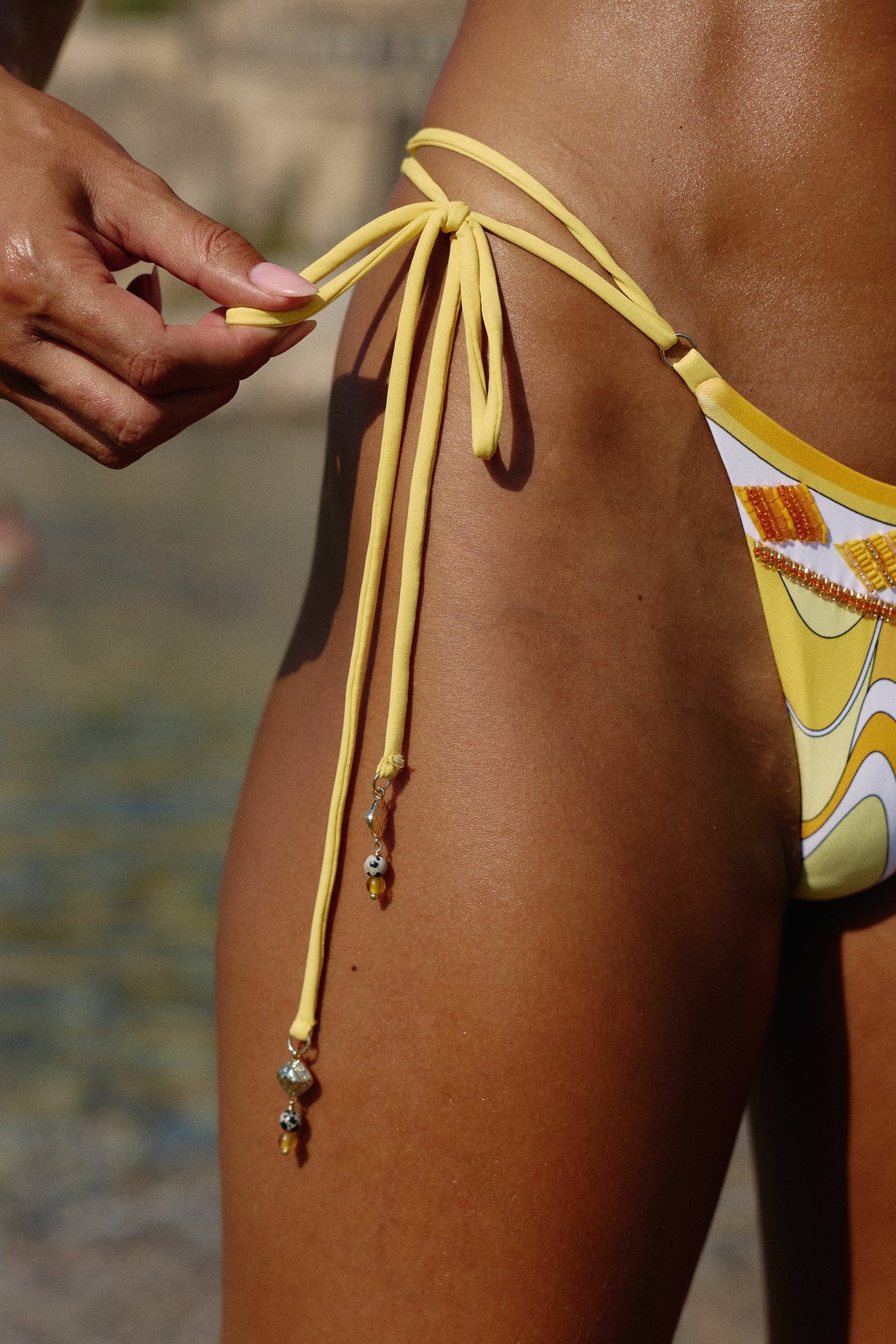 Sienna Bikini Bottom in Massimo