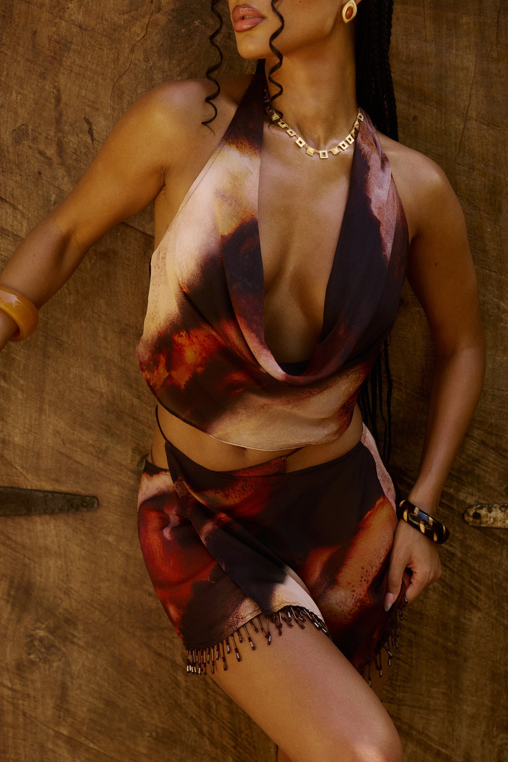 Luzita Top in Sarabi