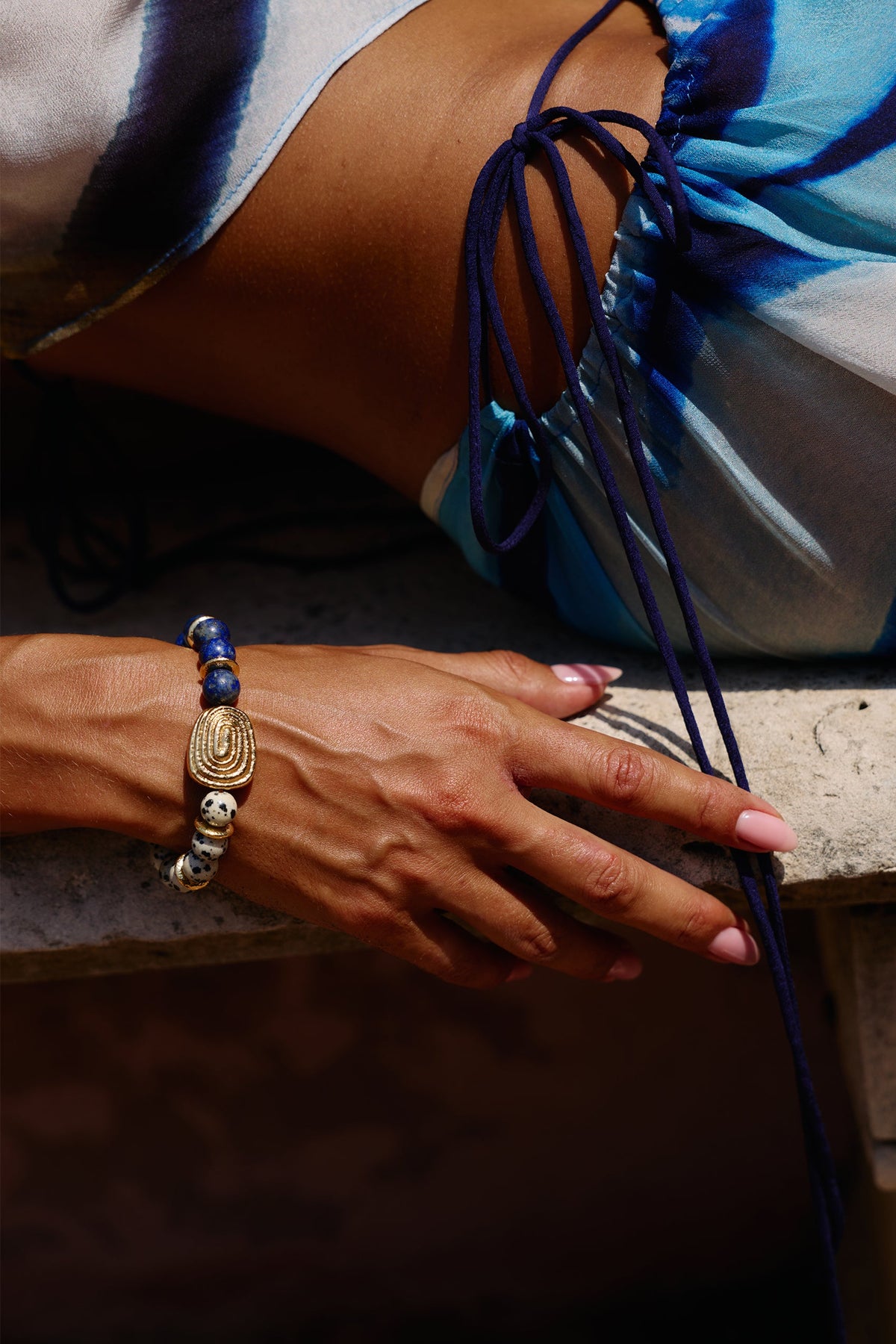 Corallo Beaded Jasper Bracelet