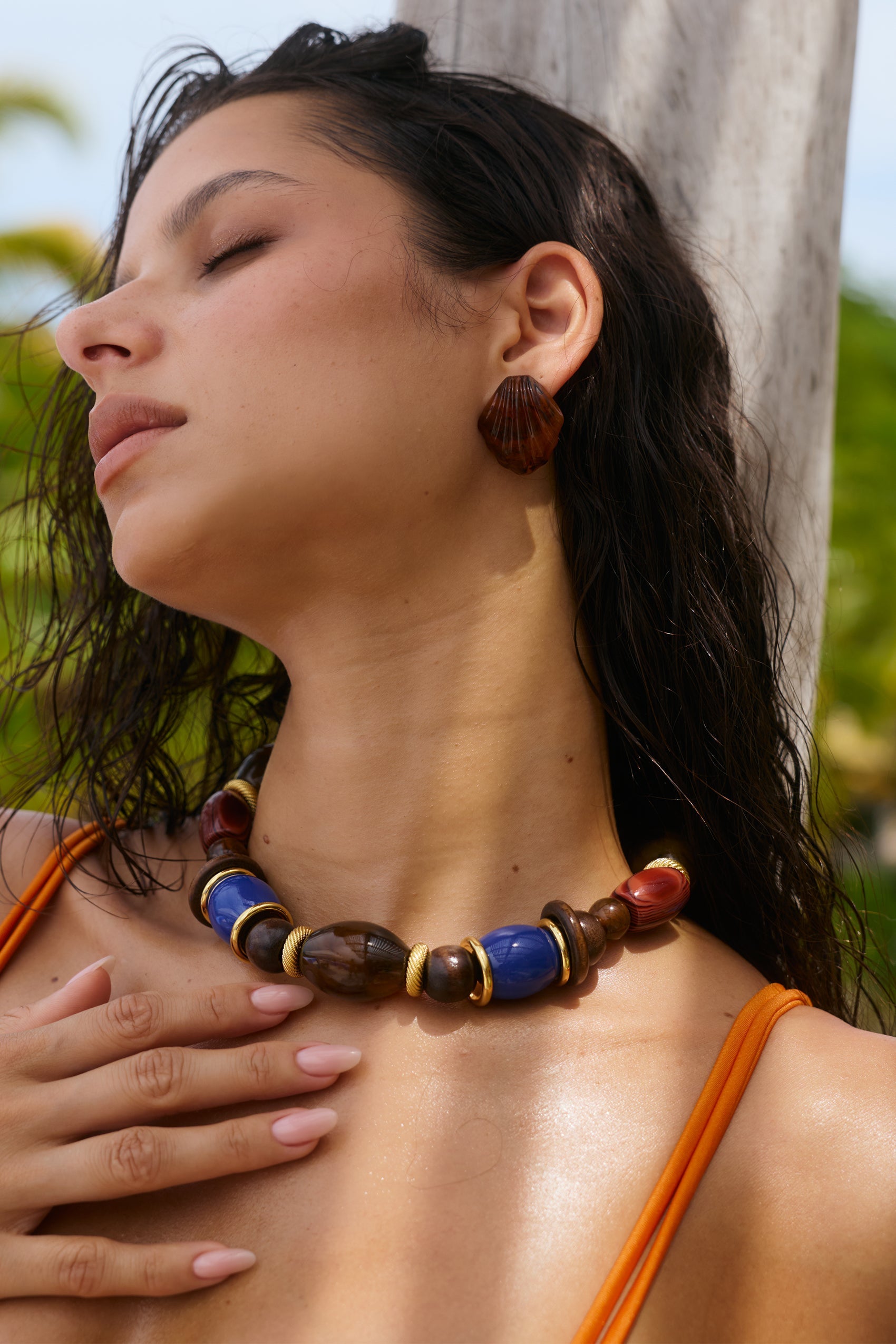 Bonita Beaded Necklace