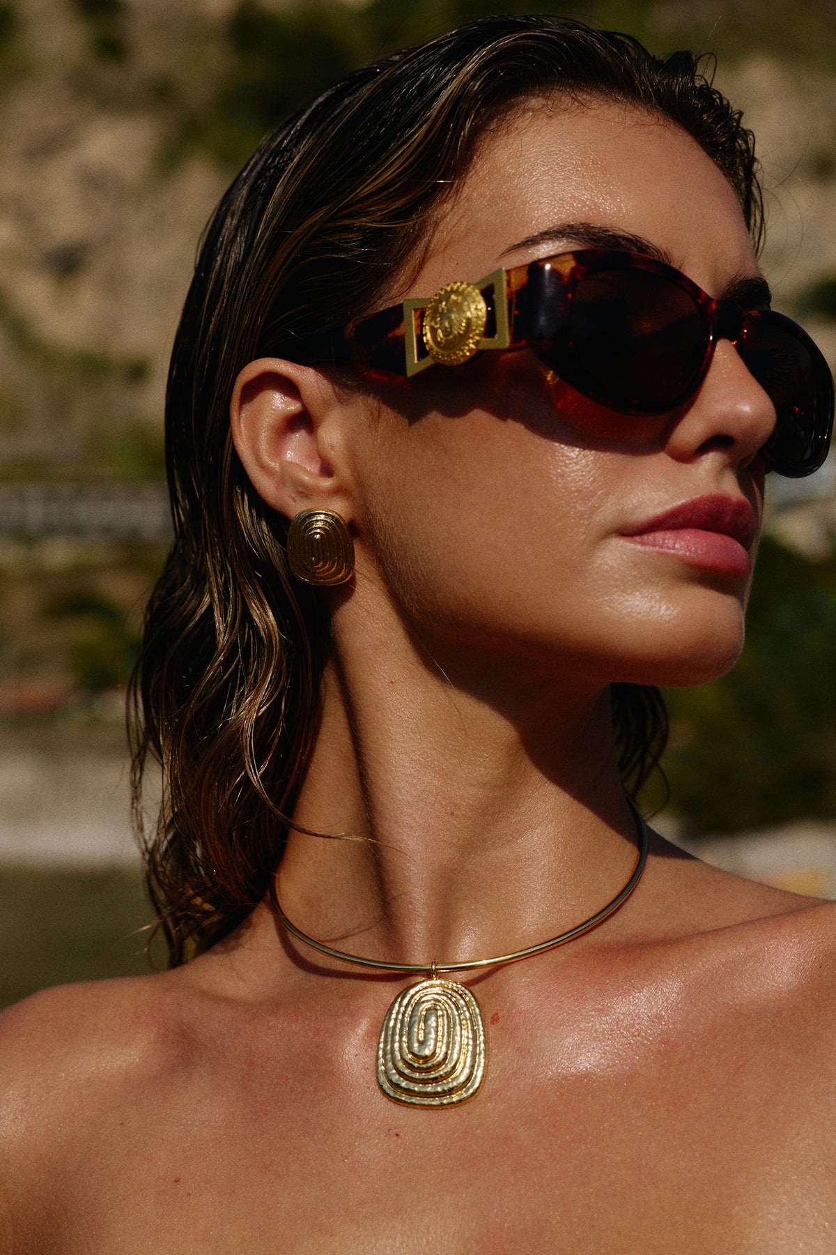 Palazzo Torque Necklace