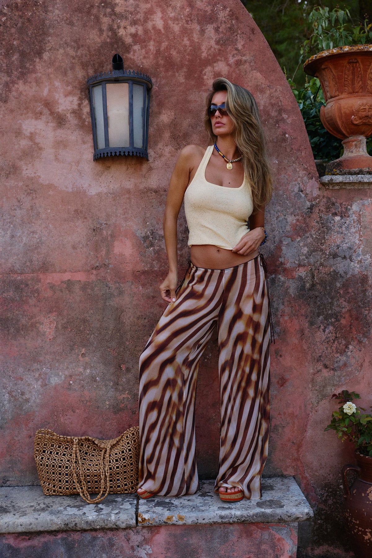 Mazara Pants in Palazzo