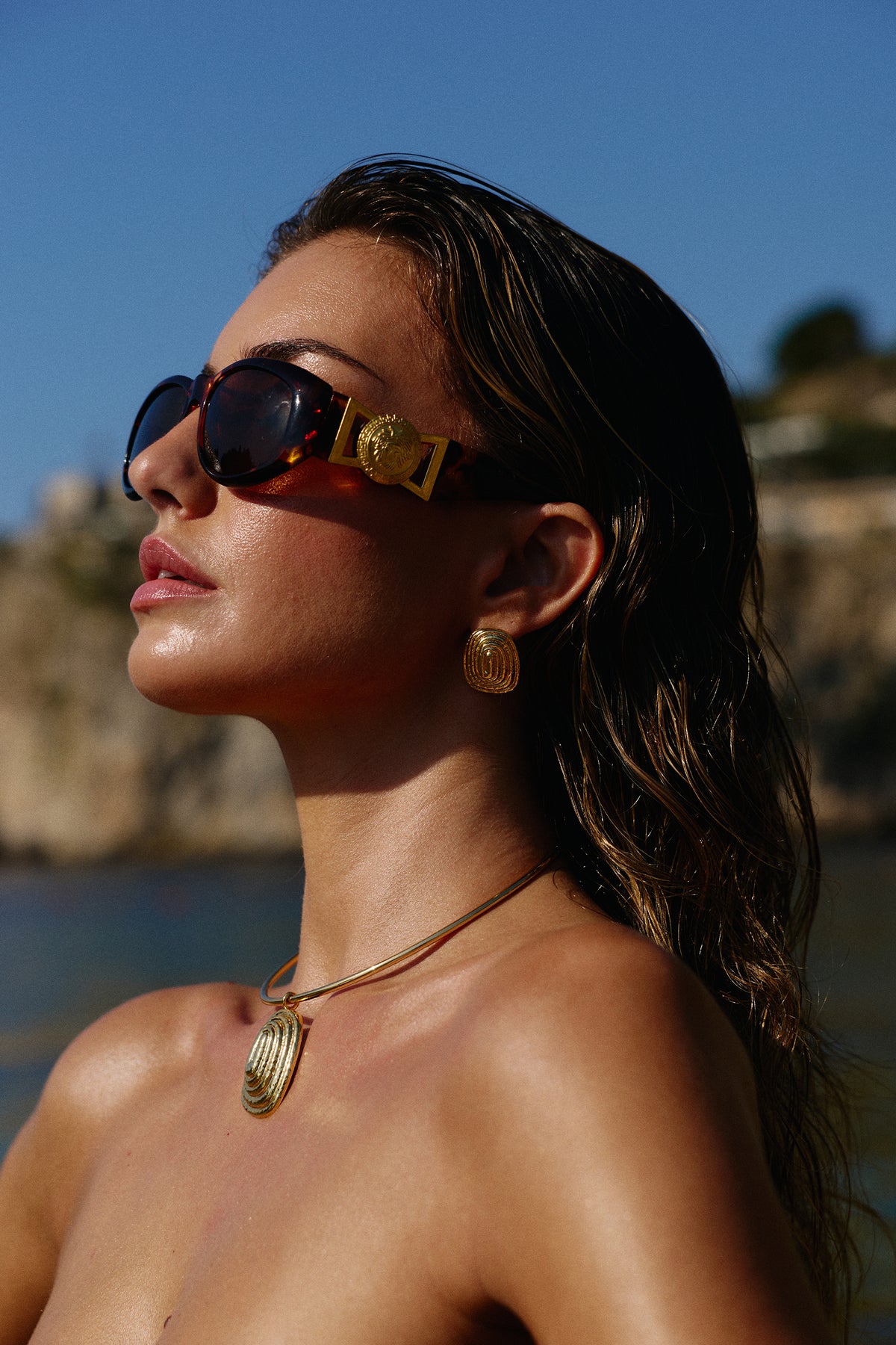 Palazzo Torque Necklace