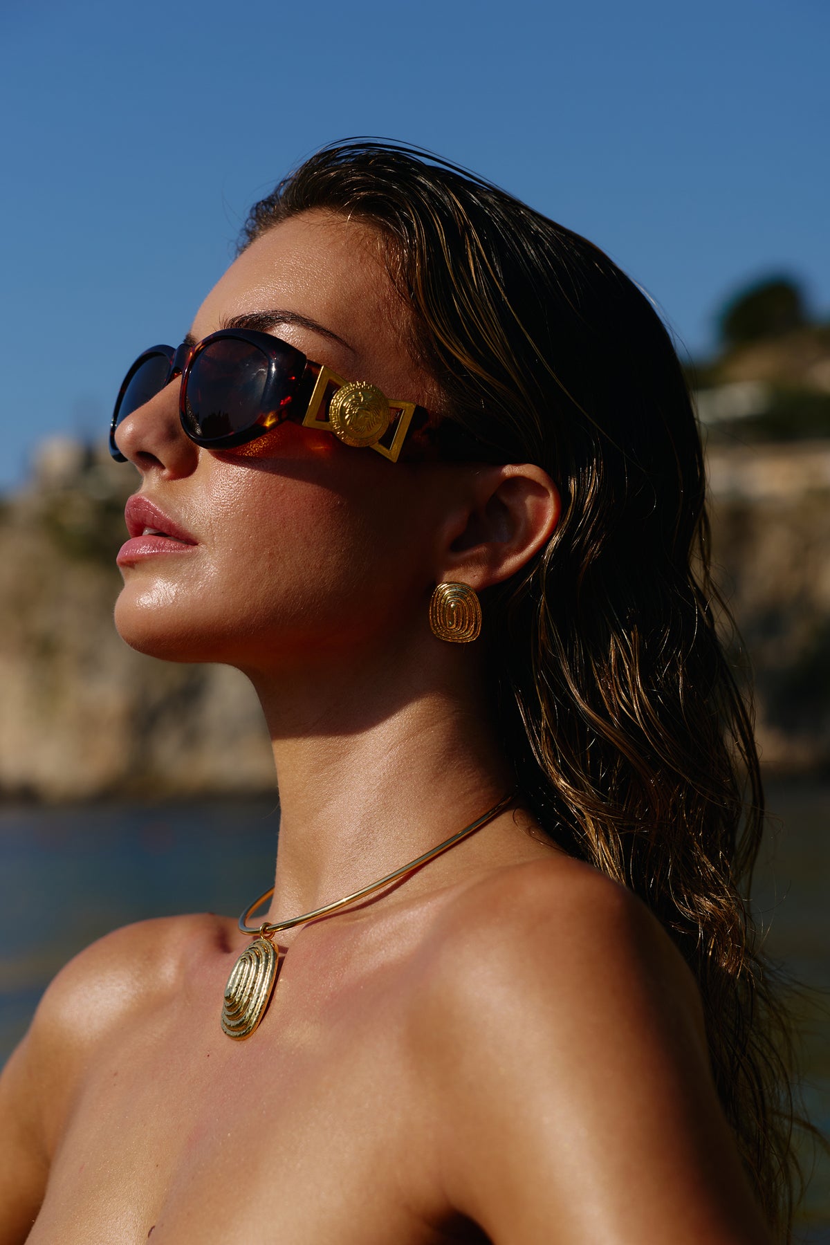Palazzo Torque Necklace