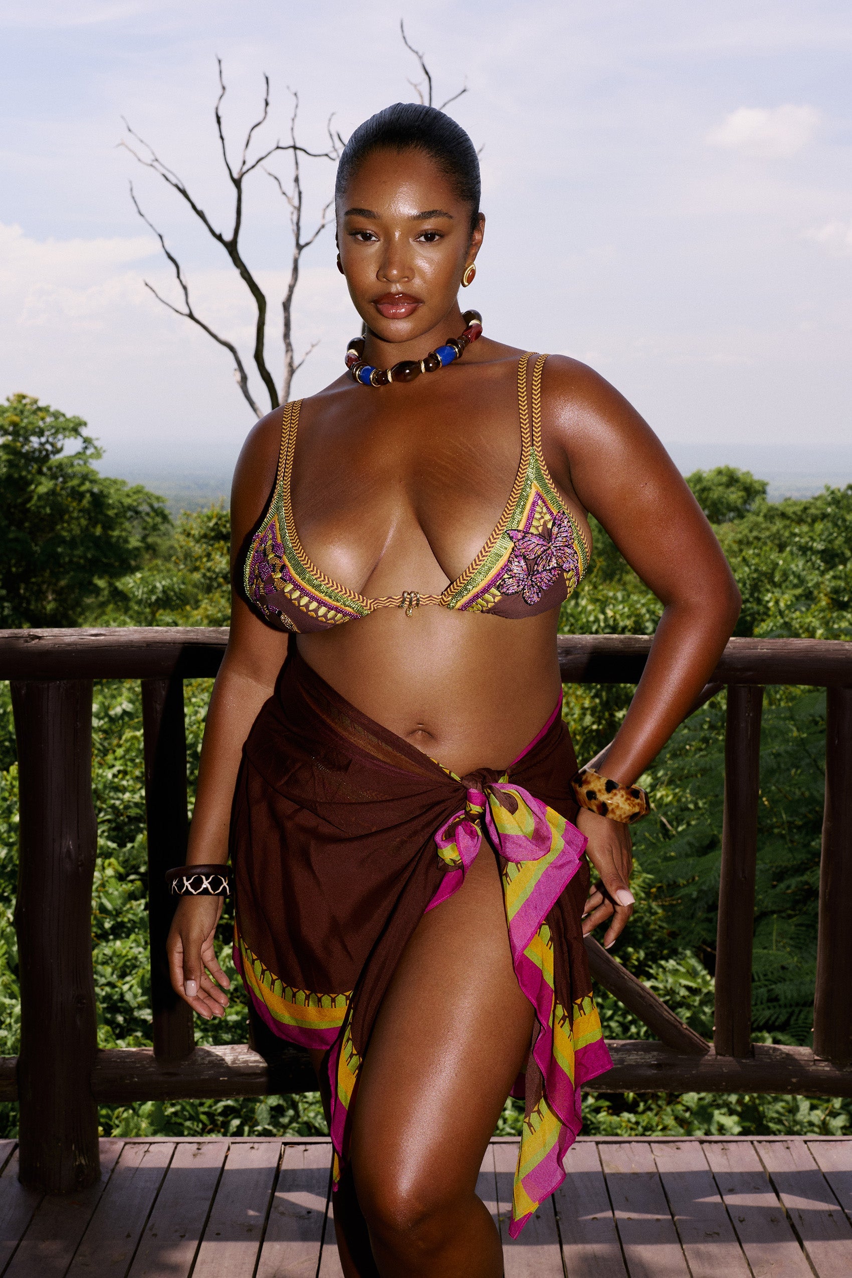 Georgette Sarong in Zahana