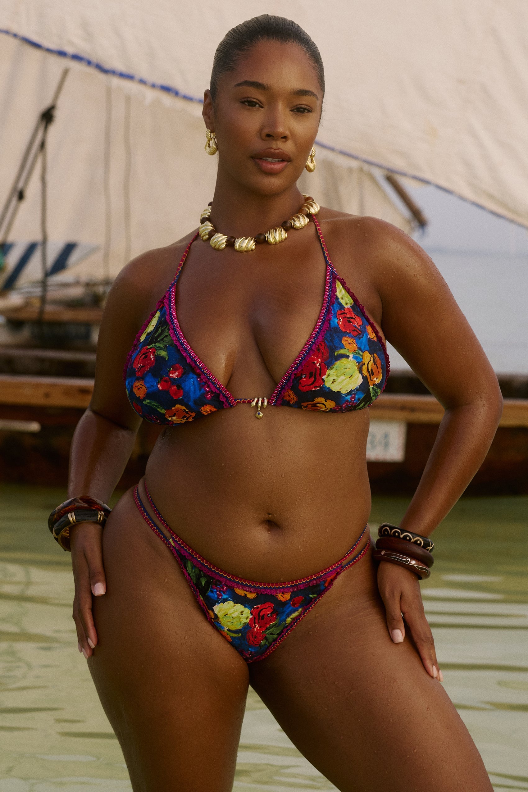 Prague Bikini Bottom in Ayana