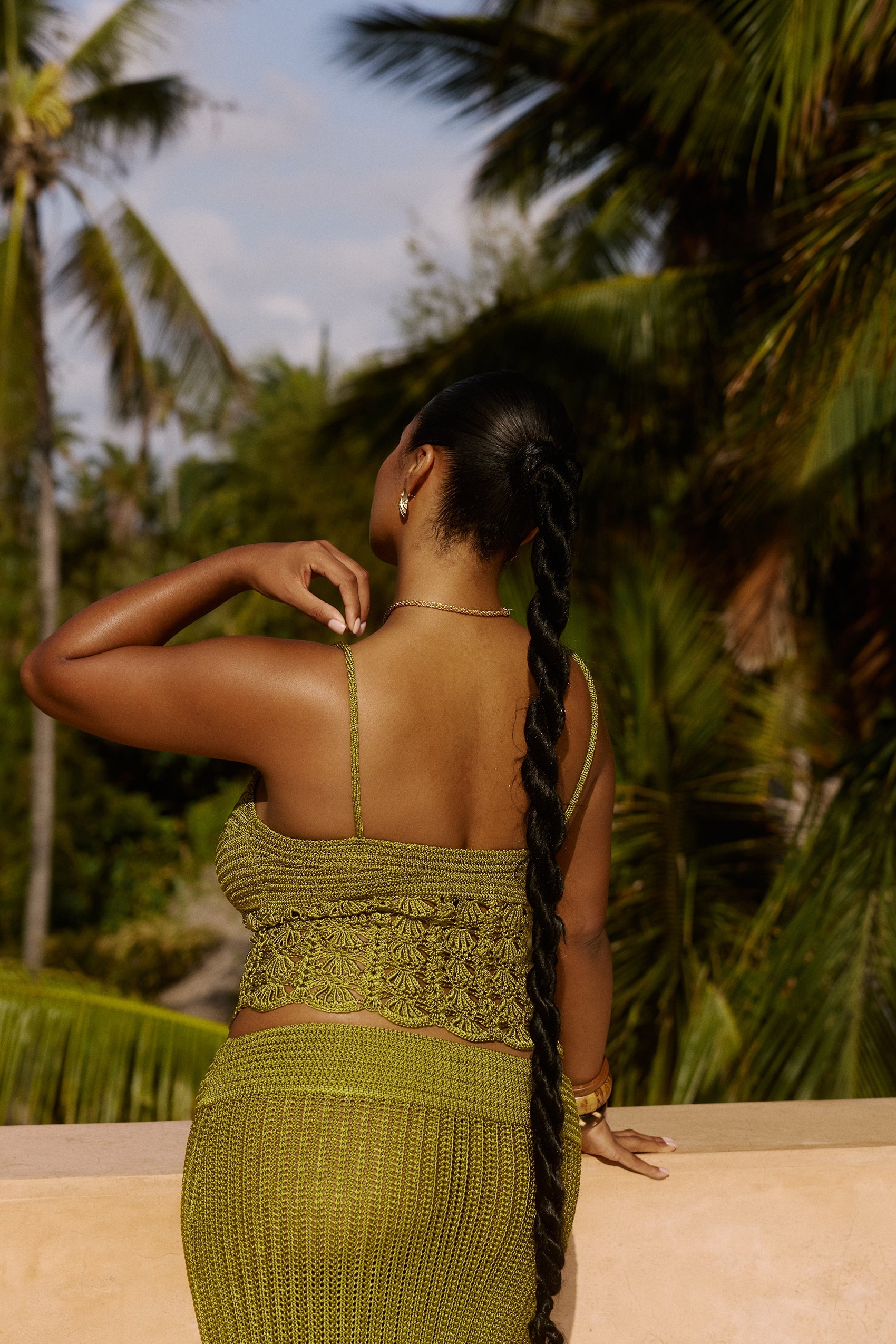 Buy The Zola Crochet Top in Paya Online - Bydee USA