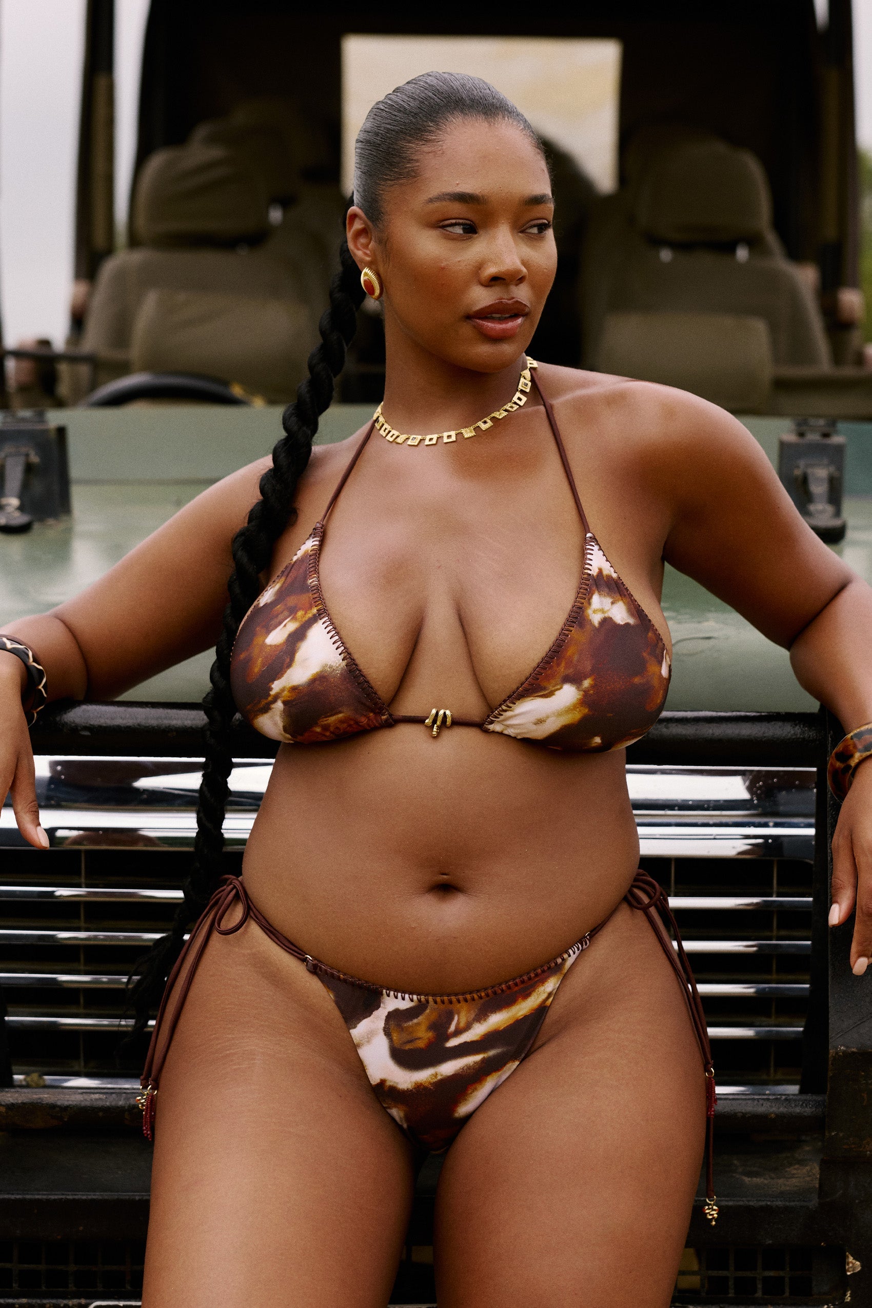 Sienna Bikini Bottom in Sarabi
