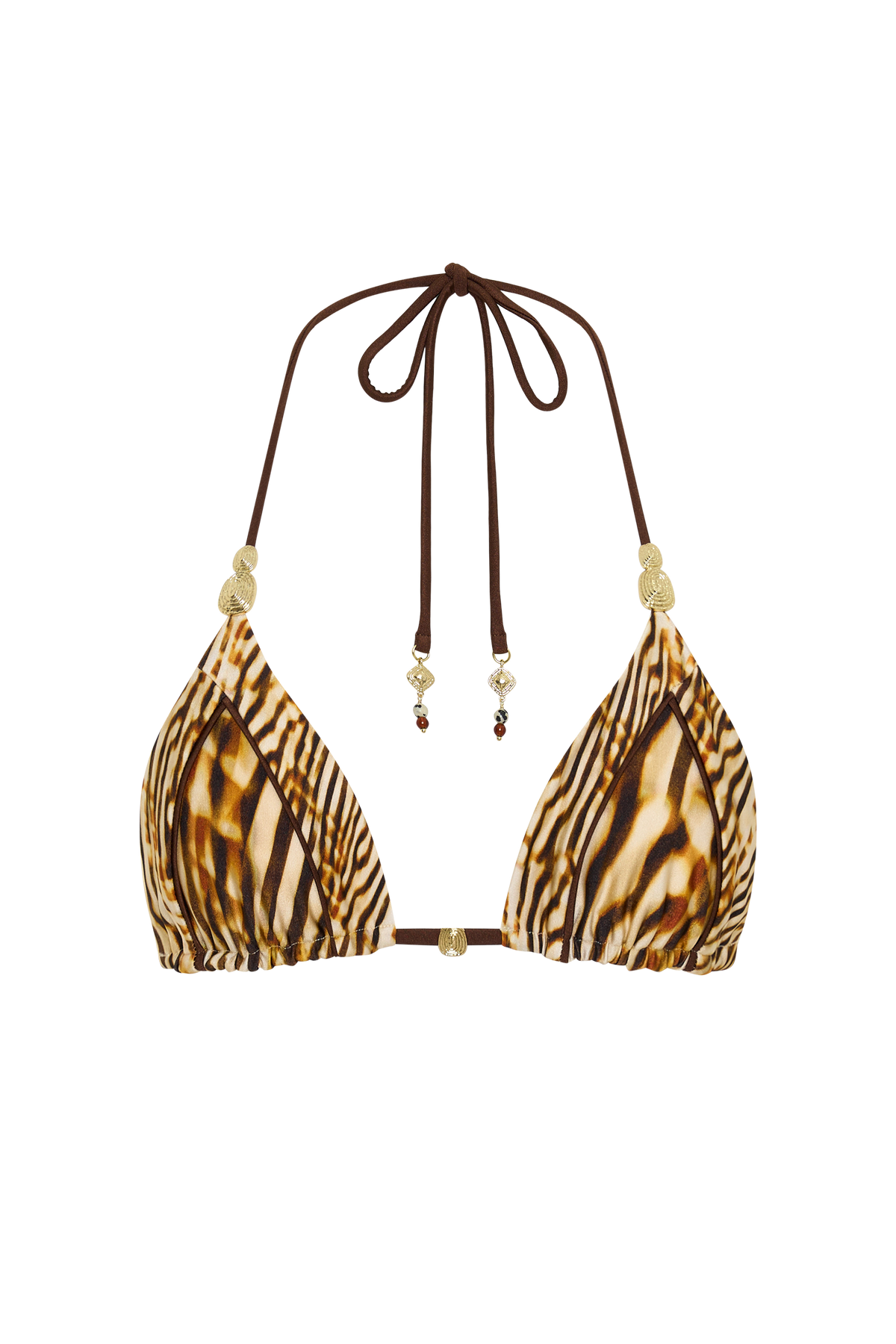 Badalona Bikini Top in Palazzo