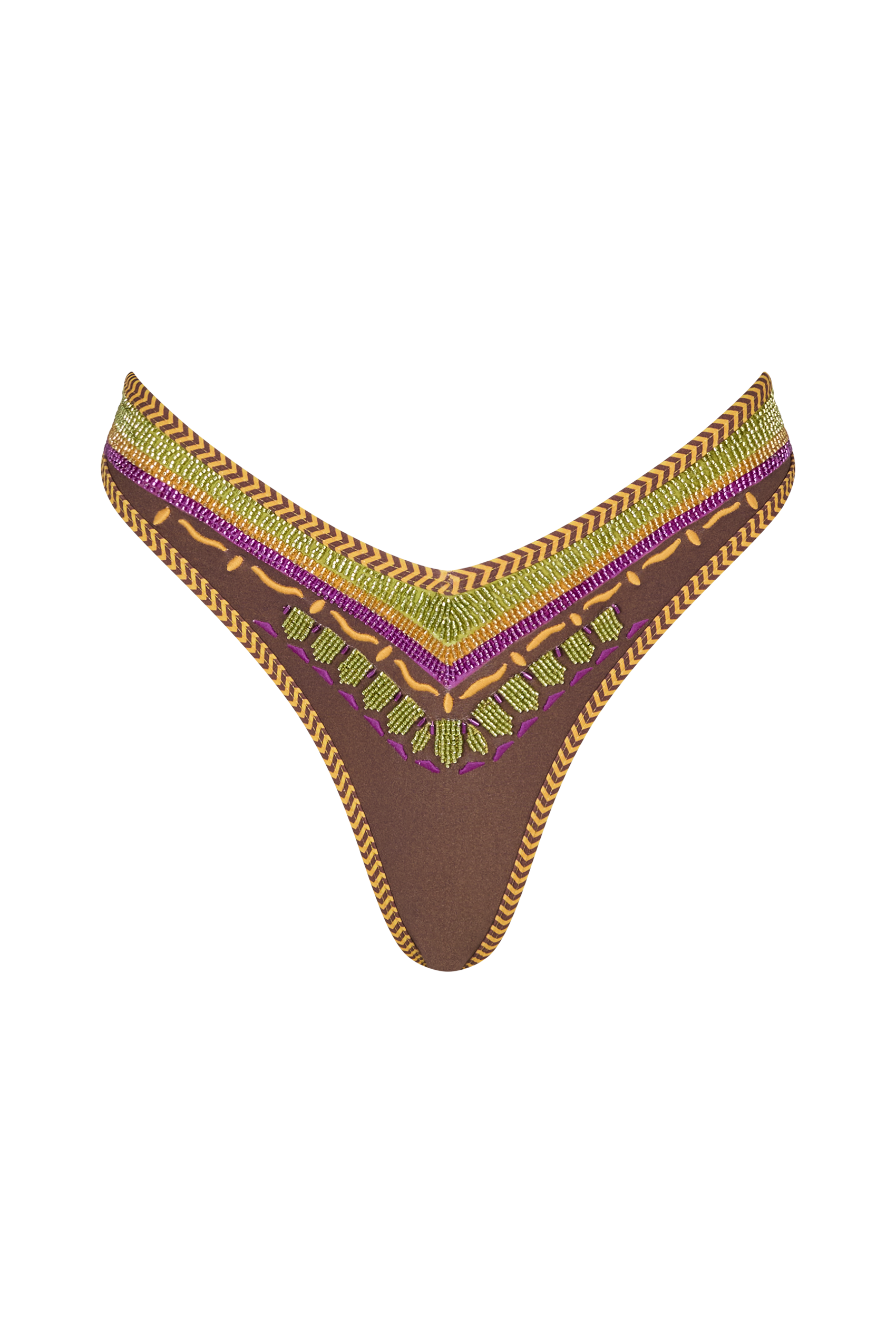 Panama Bikini Bottom in Zahana Umber