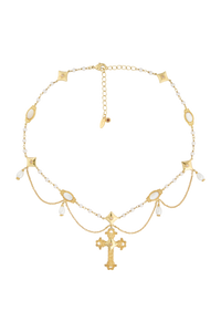 Cielo Cross Necklace