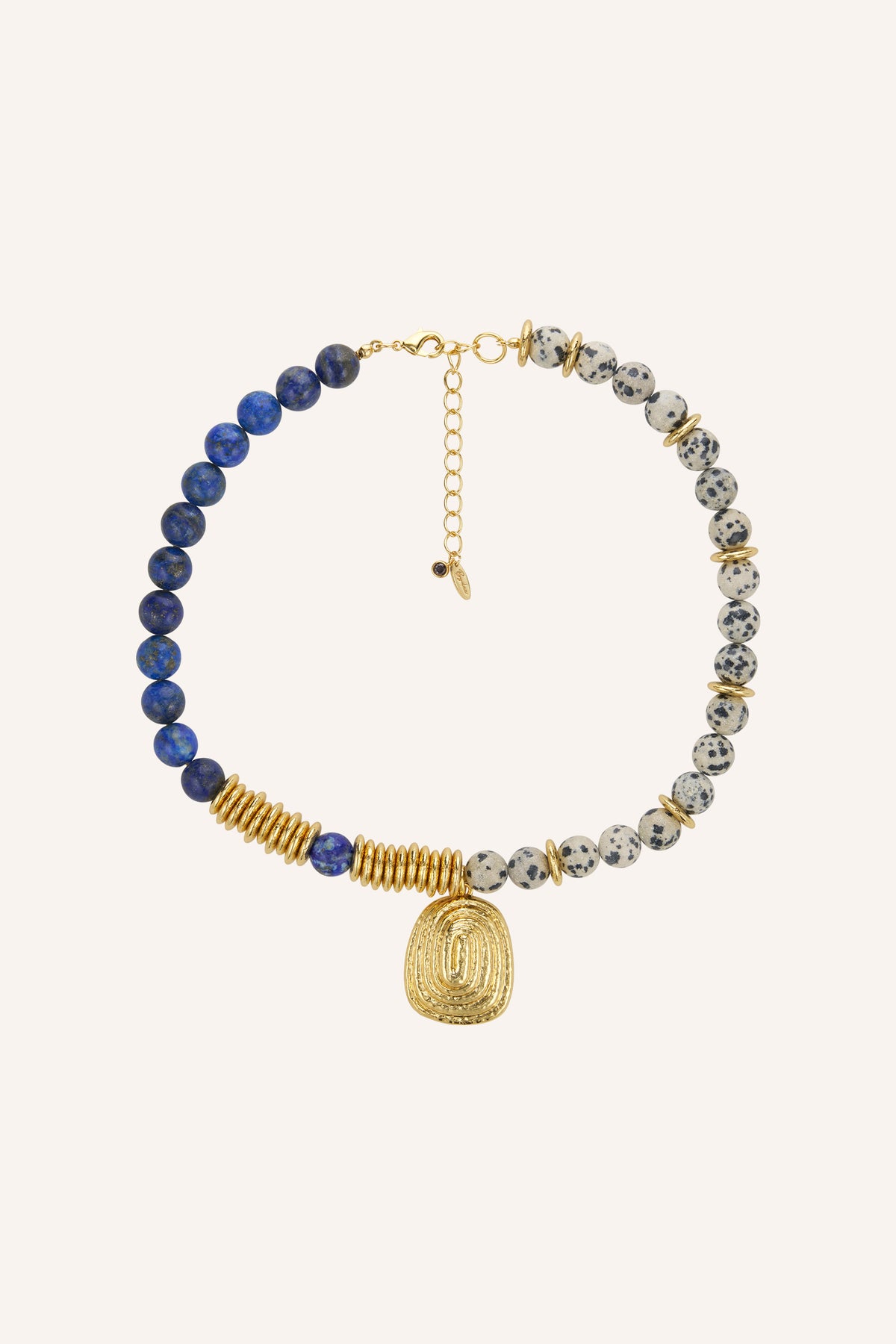 Corallo Beaded Jasper Necklace