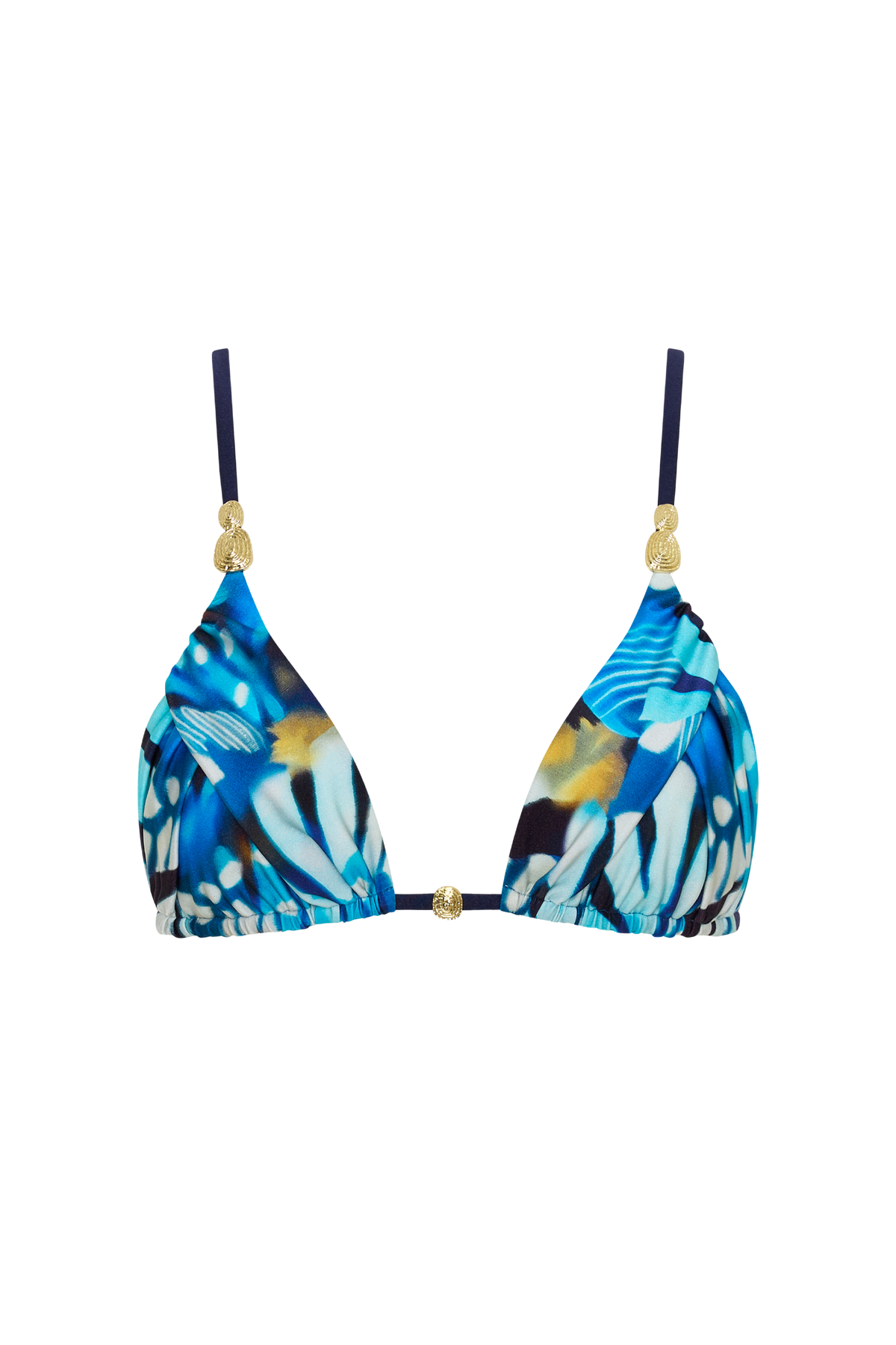 Kefalonia Bikini Top in Corallo