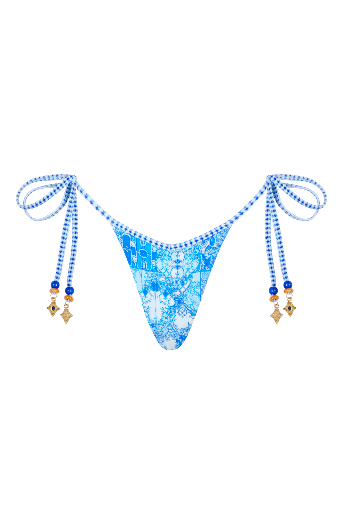 Malaga Bikini Bottom in Azzurro