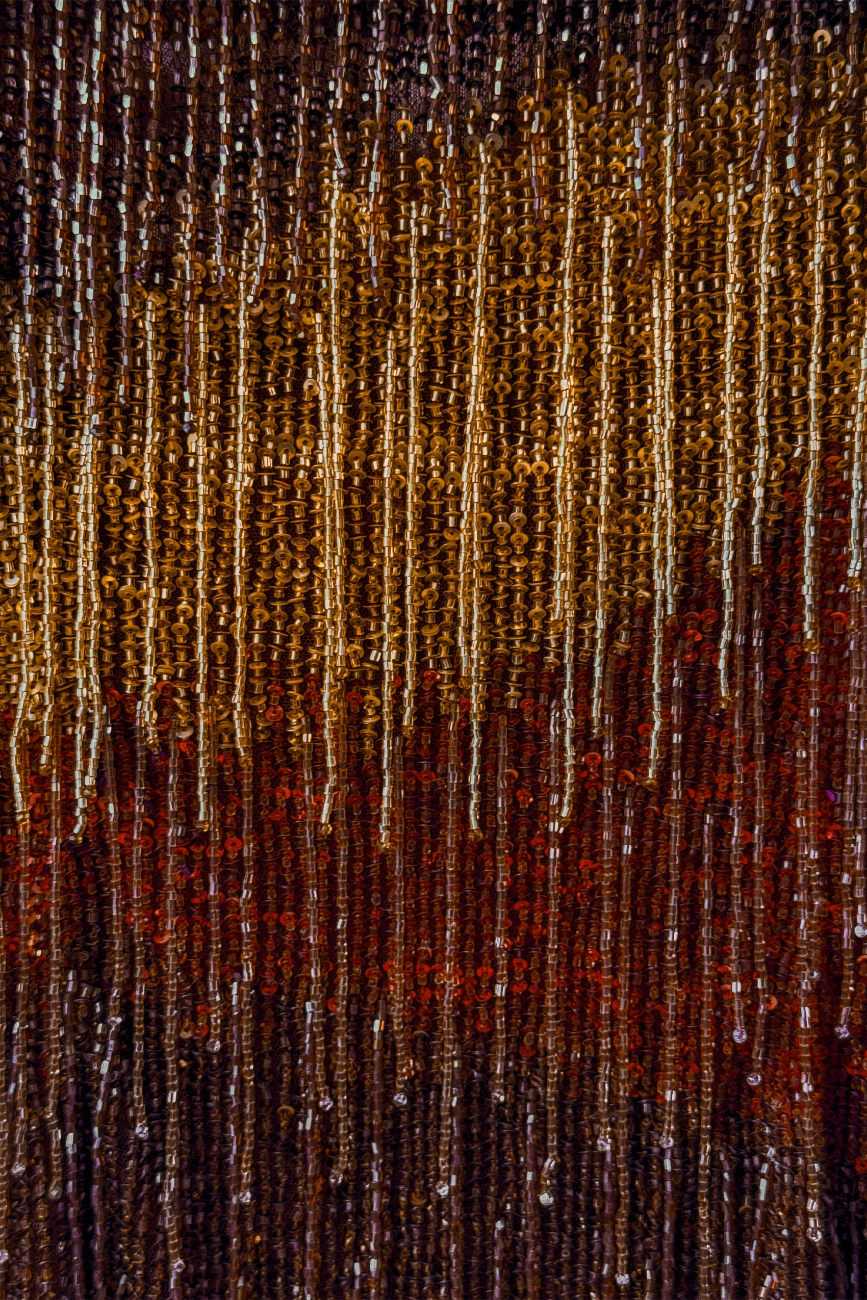 Zahana Hand Beaded Mini Dress