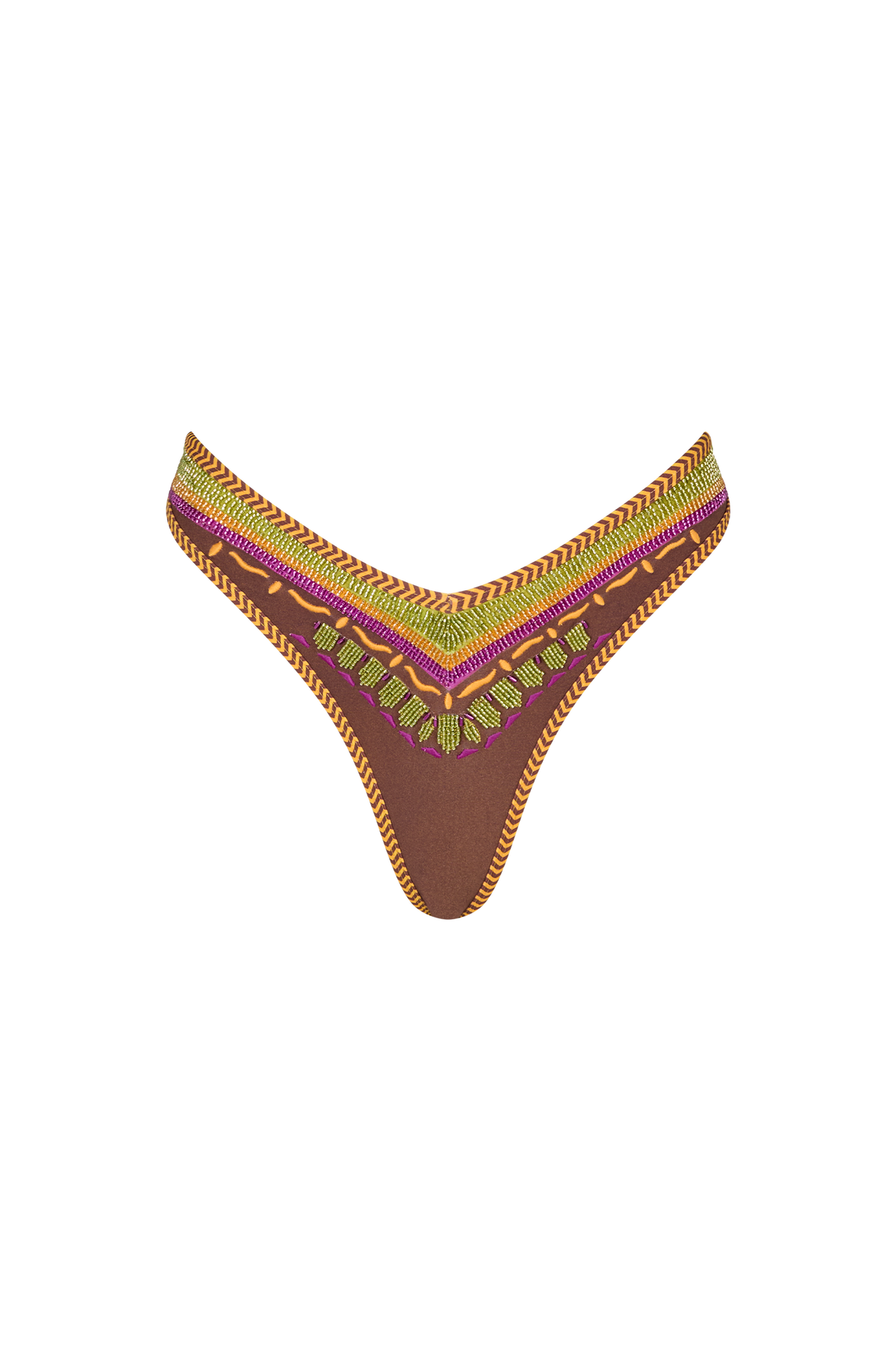 Panama Bikini Bottom in Zahana Umber