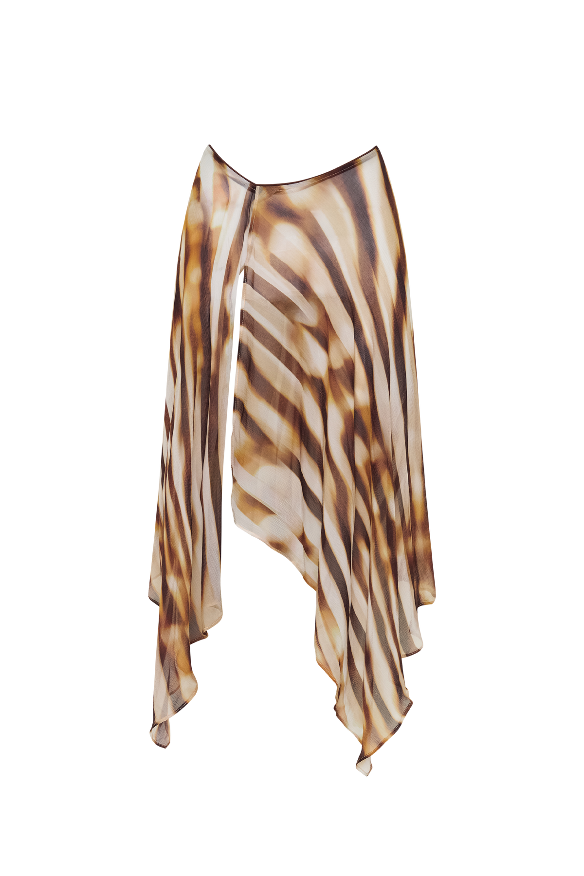 Zora Midi Skirt in Palazzo